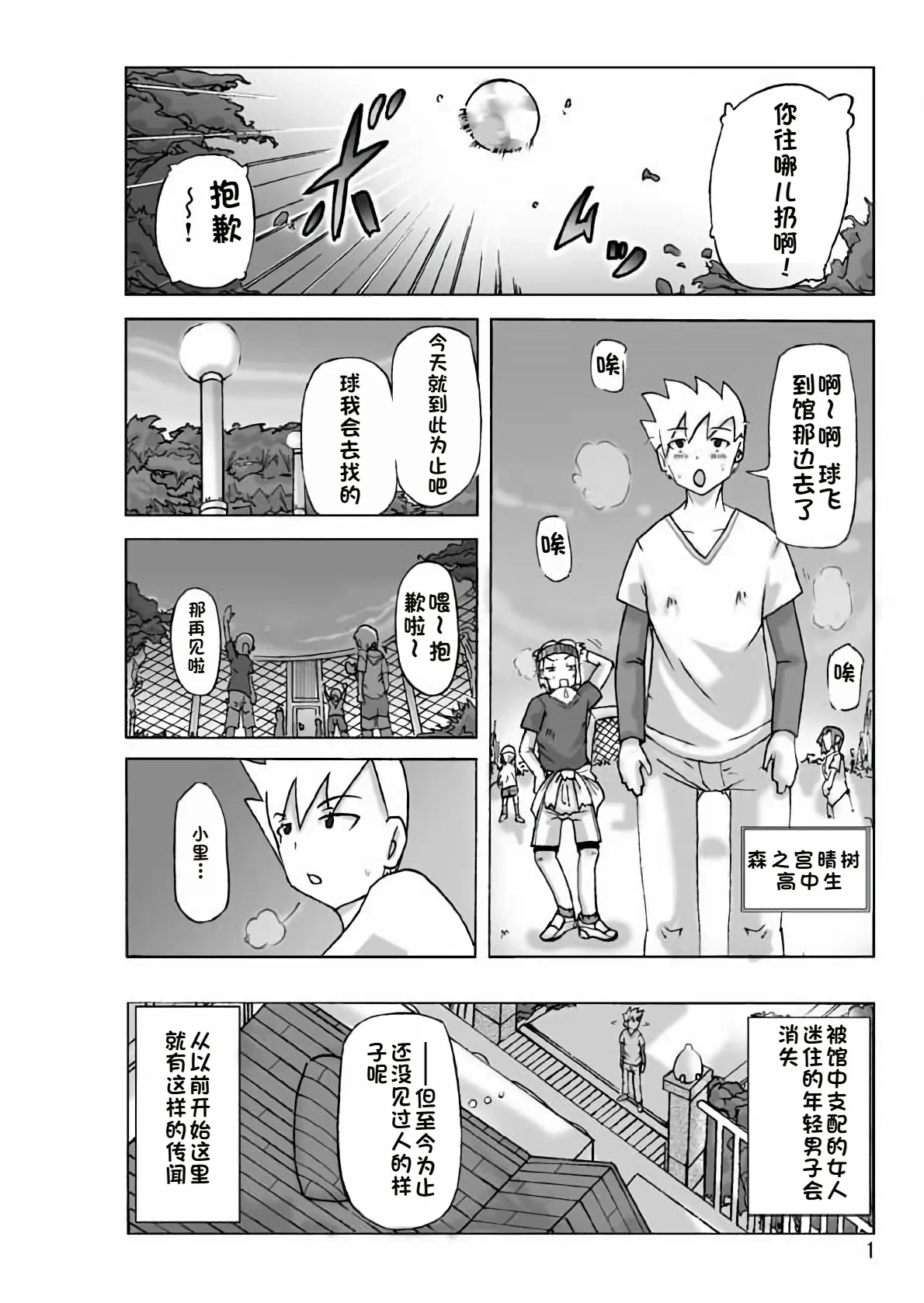 [ts-complex2nd (Asagiri)] Yakata nite. [Chinese] [WoOlen机翻]