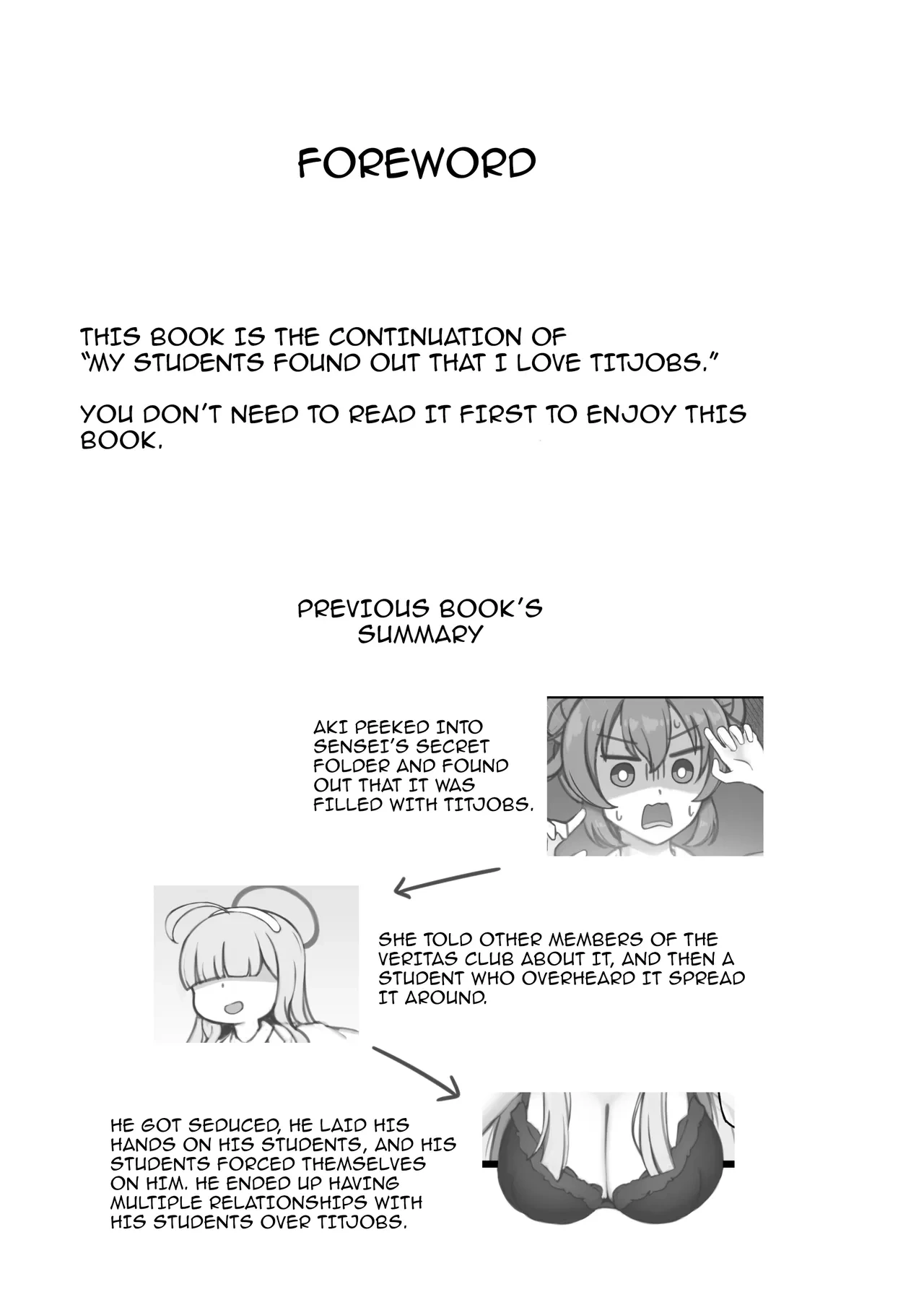 [Chocolate Vine (Akebi Konoha)] Sensei ni Paizuri nara Shite Agerareru tte Hanashi ga Hiromatte Iru You desu. |  There's A Rumor Going Around That Sensei Will Let You Give Him A Titjob (Blue Archive) [English] {Doujins.com} [Digital]