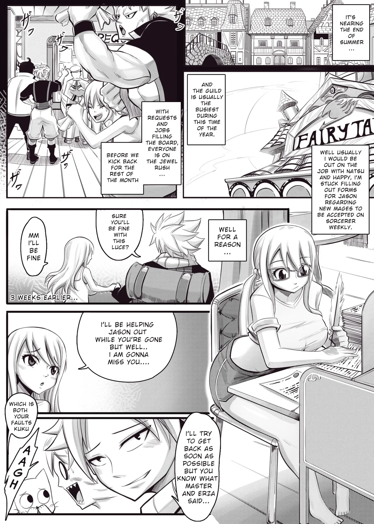 [Joshdinobarney] Fairy Heat 3 Doujin 01-40 (Fairy Tail) [English] [Uncensored]