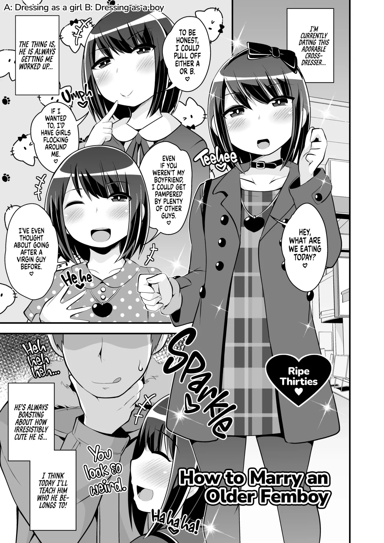 [CHINZURI BOP (Chinzurena)] Bishoujo Oji-san to Kekkon suru Houhou | How to Marry an Older Femboy [English] {2d-market.com} [Decensored] [Digital]
