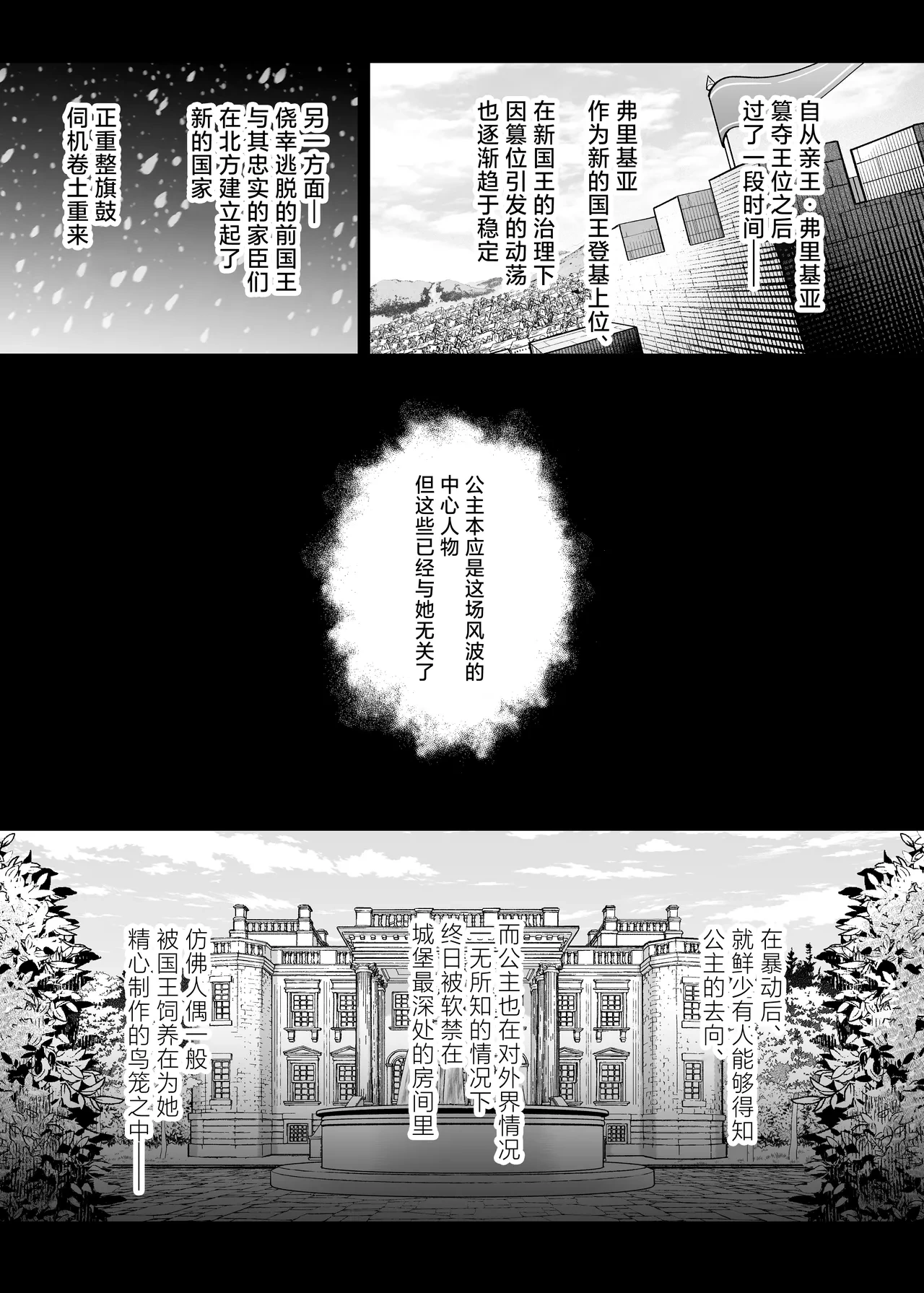 [Yoshida Killy] Oujo Kanraku 2 | 王女陷落2 [Chinese] [吗喽汉化组] [Digital]