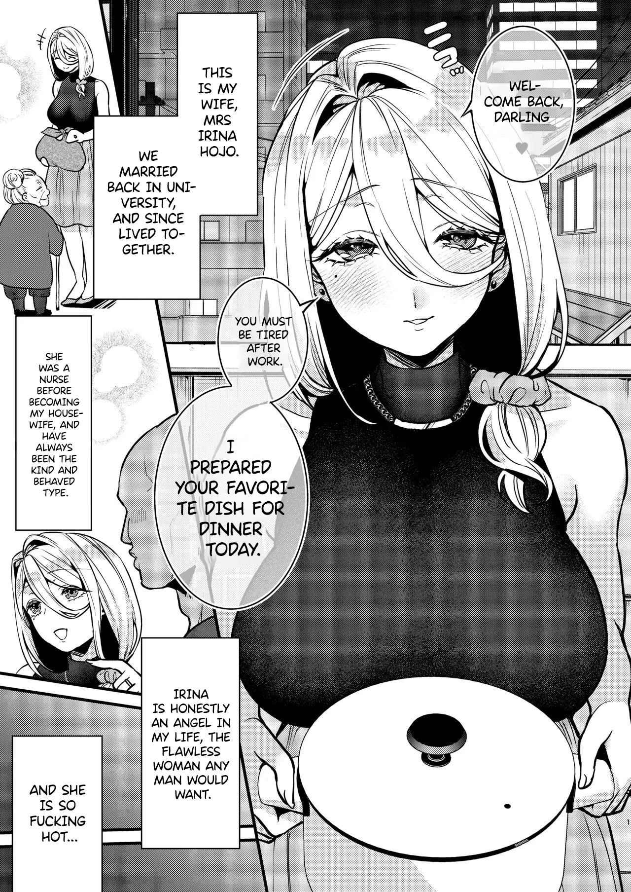 [Original Rewrite] [Anmitsutei (Kibi Anmitsu)] Rossia kei Hitozuma to Doutei kun no Himitsu no Kankei [English] [Forbidden Eden]