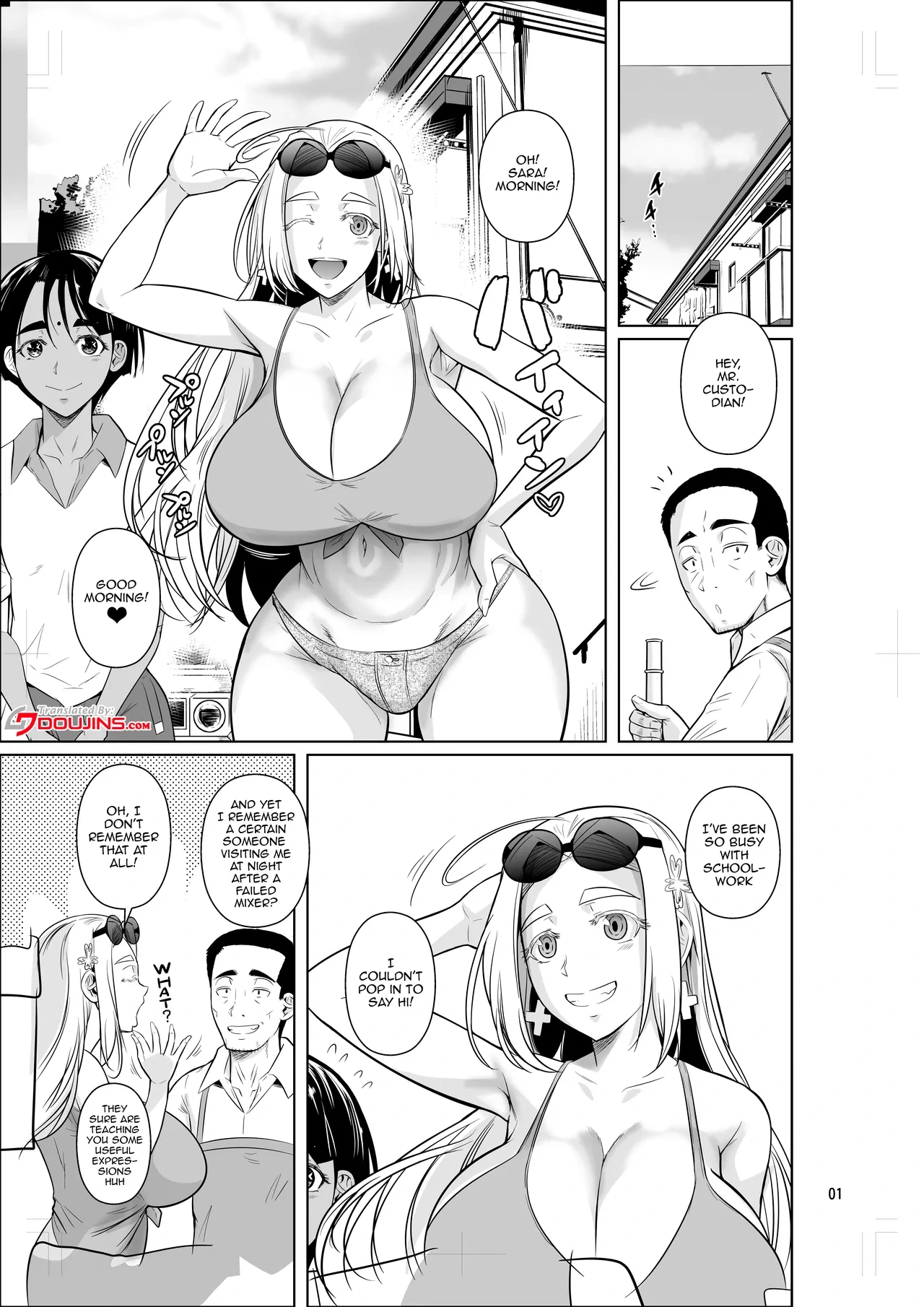 [Shoot The Moon (Fuetakishi)] Ryuugakuseiryou no Oshigoto 2 | Job at a Foreign Student Dorm 2 [English] {Doujins.com}