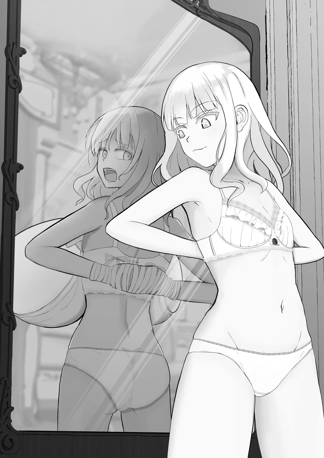 The Fate of a Noble Girl that Buys a "Bust-Up" Bra. [bewbs666]