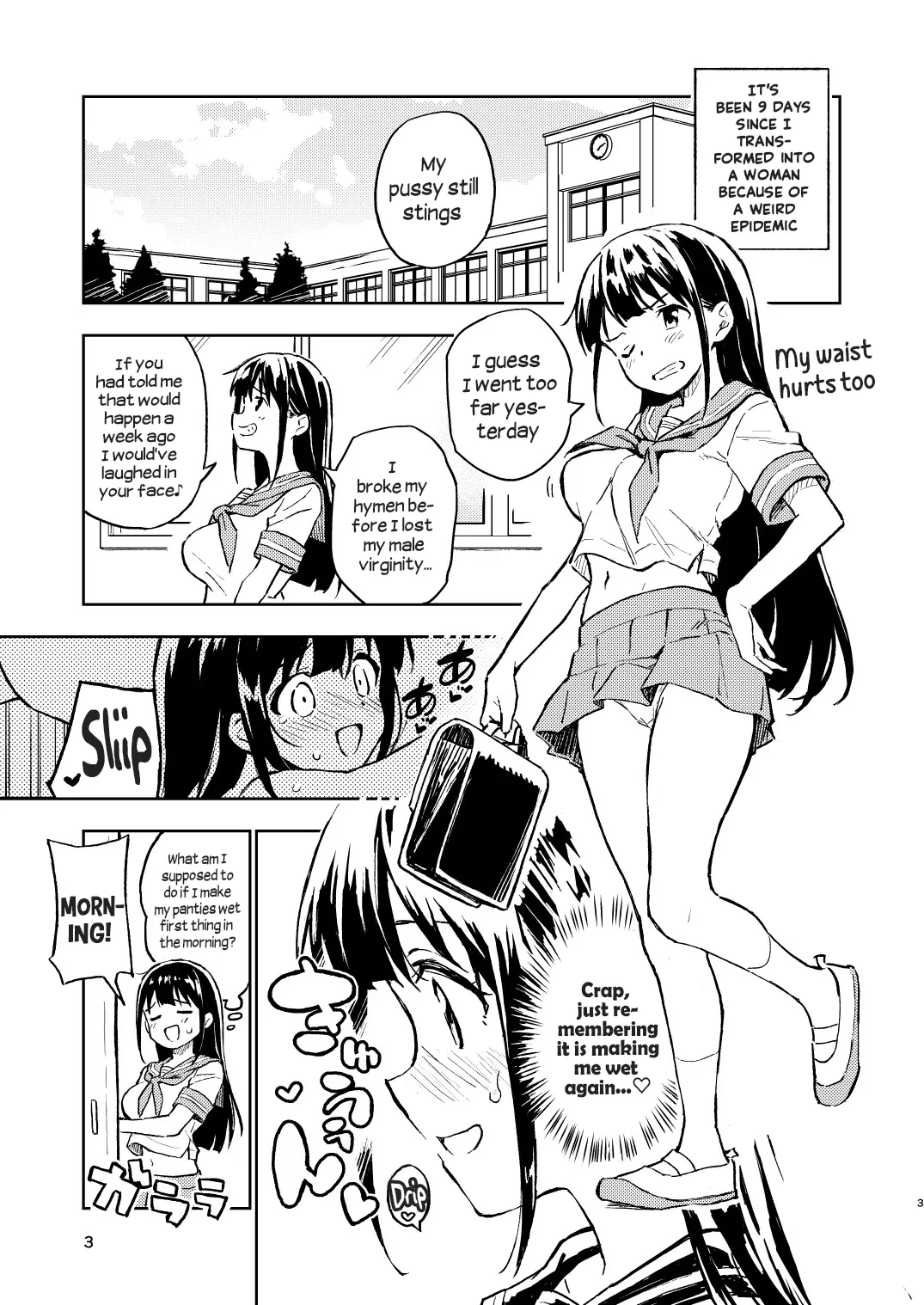 [Mirakoku (Yasumi Mirakichi)] 1-kagetsu Ninshin Shinakereba Otoko ni Modoreru Hanashi (2) | As Long As I Don't Get Pregnant for 1 Month, I'll Turn Back Into a Man (2) [English] [Hikari no Kaze] [Digital]