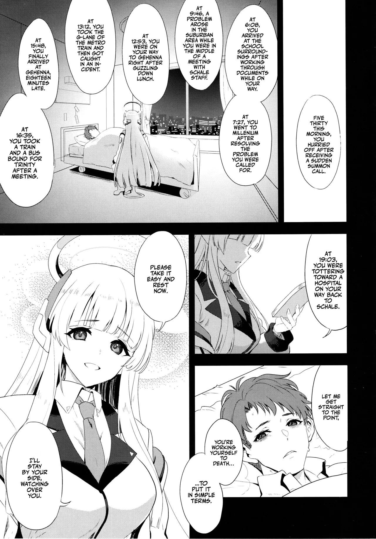 (C105) [INFINITY DRIVE (Kyougoku Shin)] Fragaria (Blue Archive) [English] [Team Rabu2]