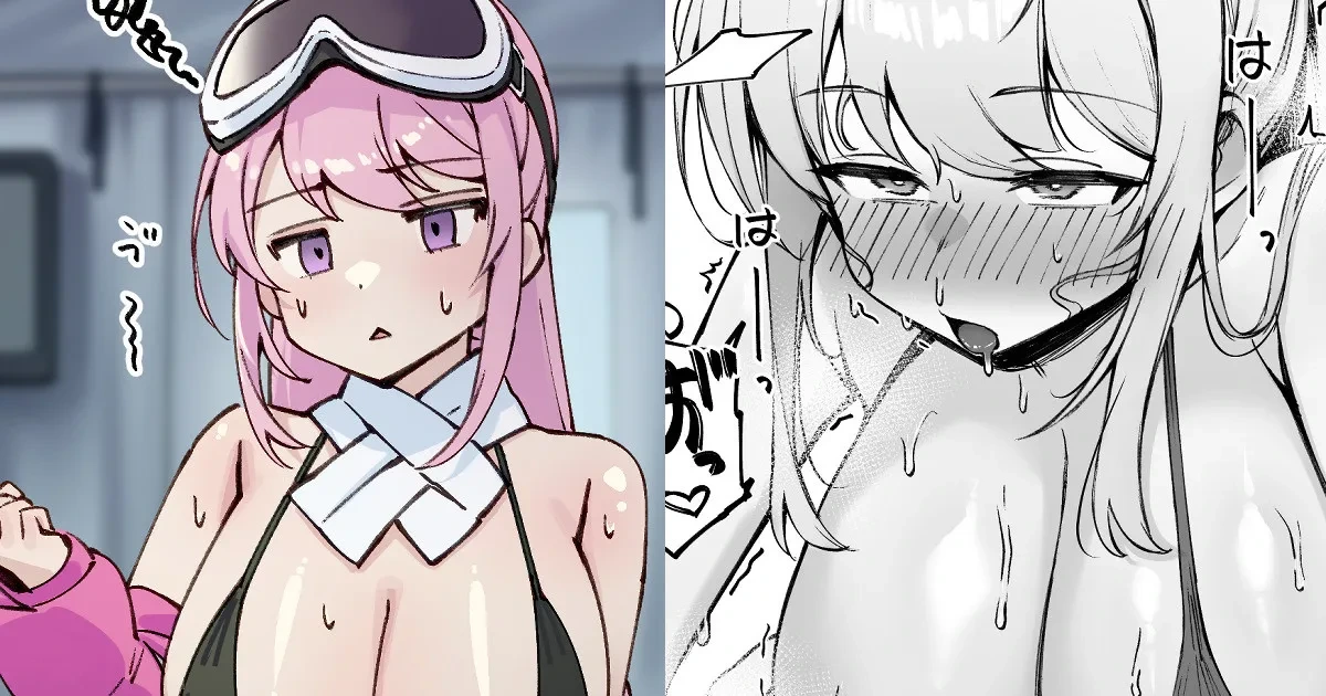 [nameco] Doushitemo Atsuku Natte Shima Eimi  | Why Did It Suddenly Get So Hot, Eimi? (Blue Archive)