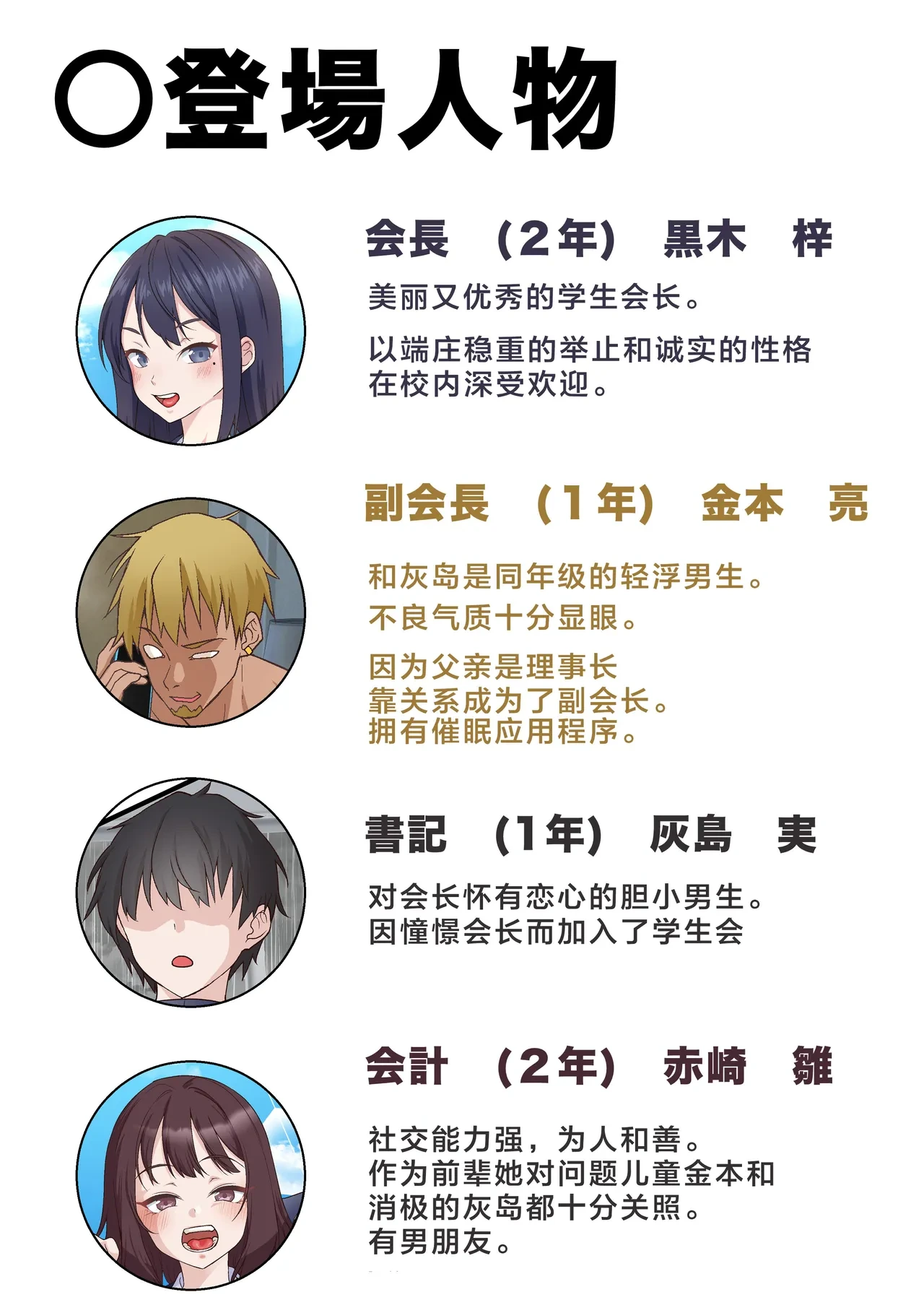 [Shironekoya] Saimin Charao to Netorare Seitokai NTR 2 [Chinese] [心海汉化组]