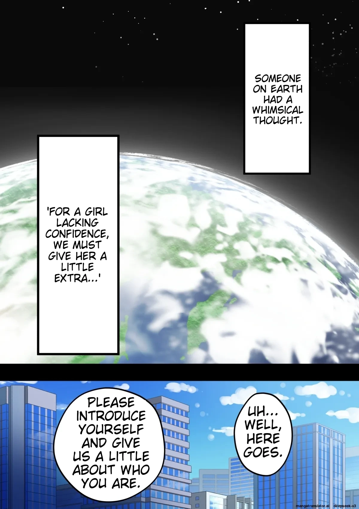 [Hotaru] [English] [Machine TL] Koutensei Futanari Shuukatsusei ga Chinpo wo Ikashite Kigyou suru Hanashi