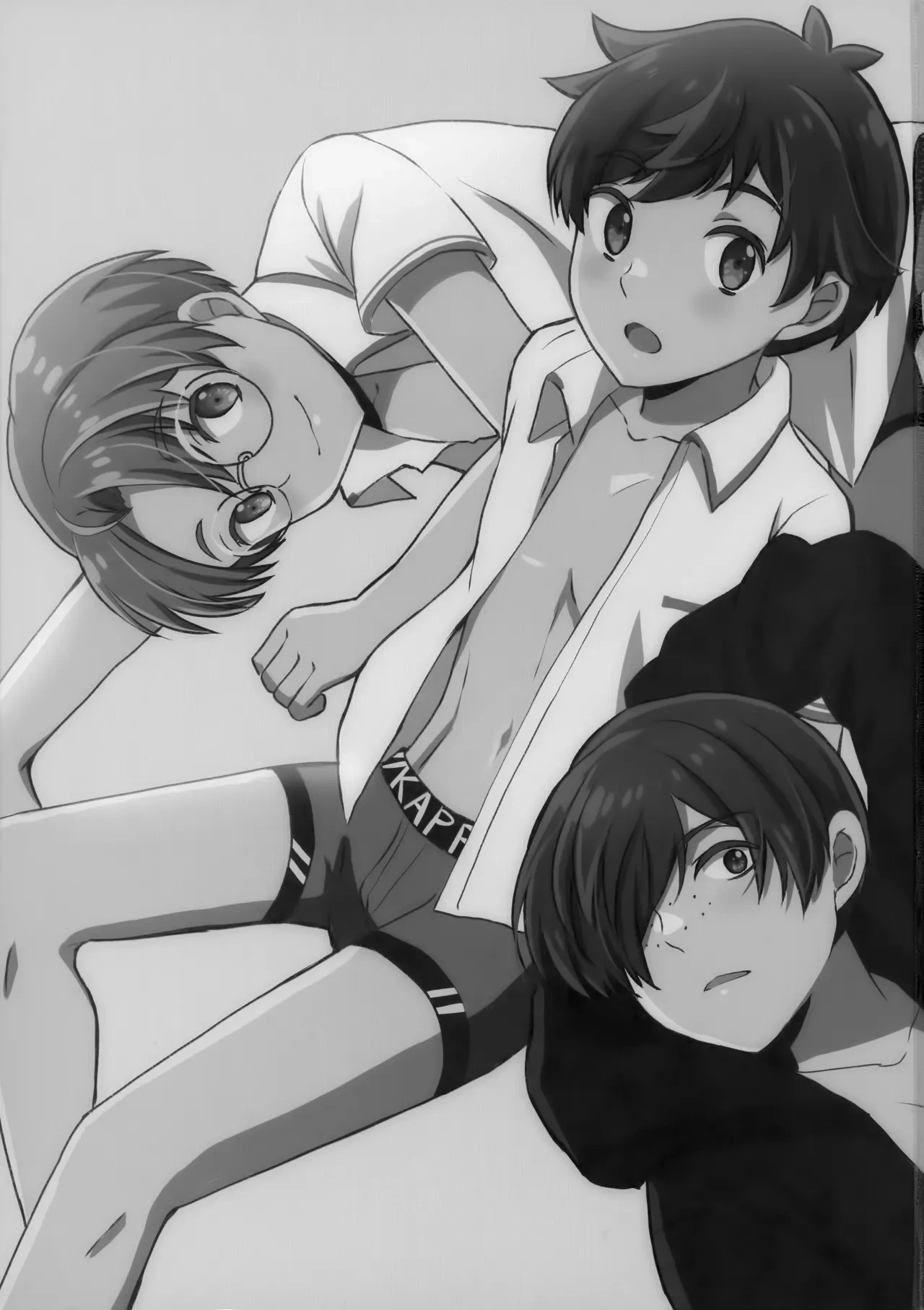 [CYBERANGEL (Aduma Kei)] 3Peace! (Sarazanmai)