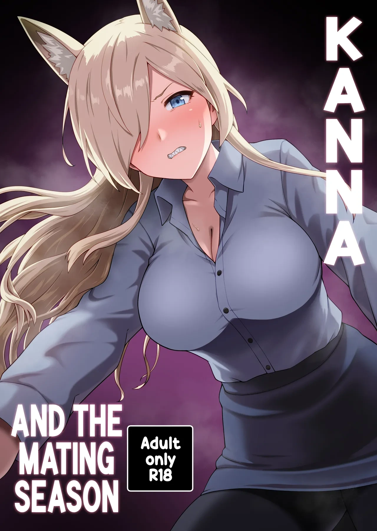 [Eight Million (Hidemi)] Kanna to Hatsujouki | Kanna And The Mating Season (Blue Archive) [English] [NudeSalad] [Digital]