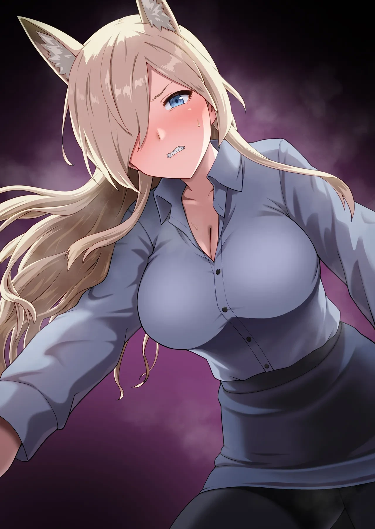 [Eight Million (Hidemi)] Kanna to Hatsujouki | Kanna And The Mating Season (Blue Archive) [English] [NudeSalad] [Digital]