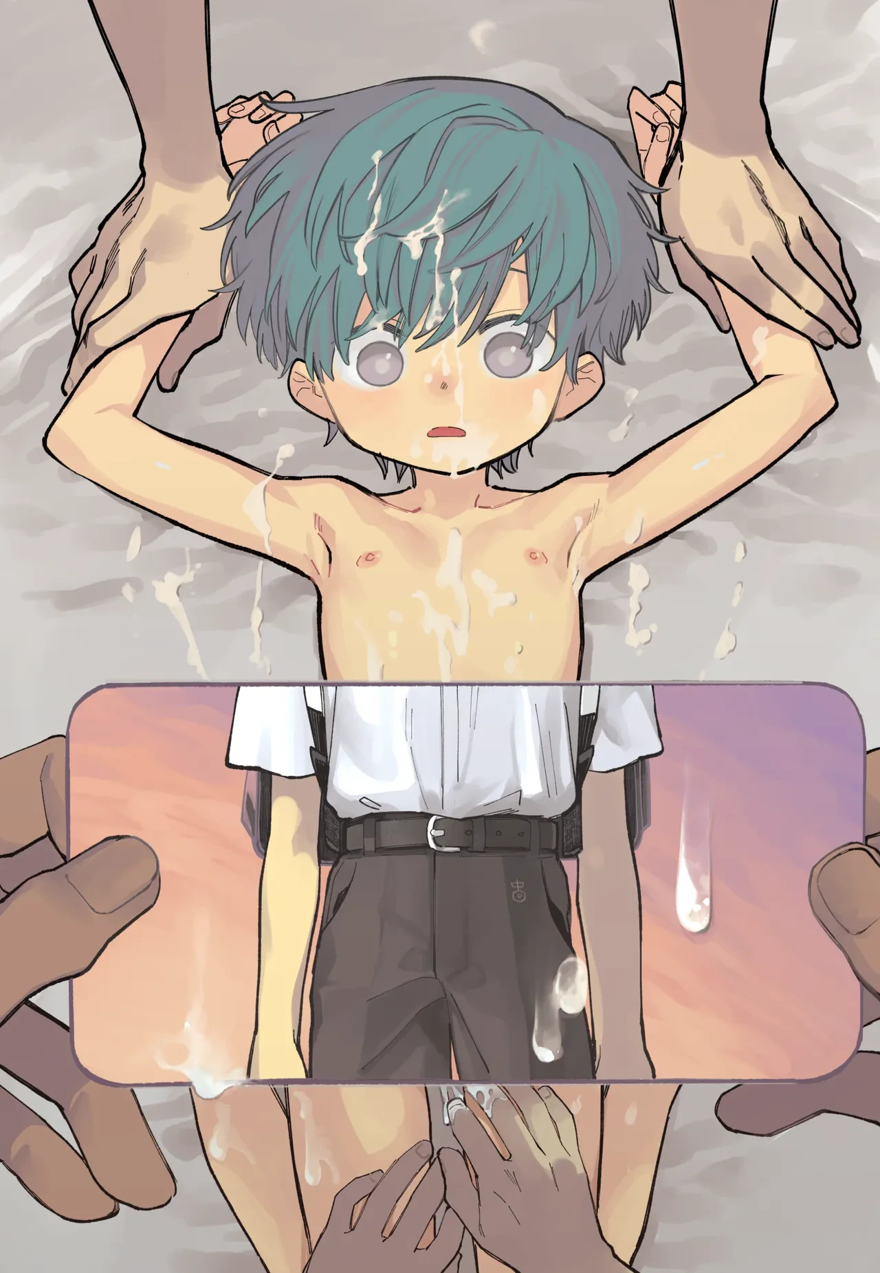 [Shoshosho Frontier (Ocha)] Otoko no Ko Ero Douga Shichou Wai, Kizuite Shimau… → Kekka w | 在觀看偽娘色情視頻的途中、→結果卻不知不覺發現了…w [Chinese] [海棠零个人汉化] [Decensored] [Digital]