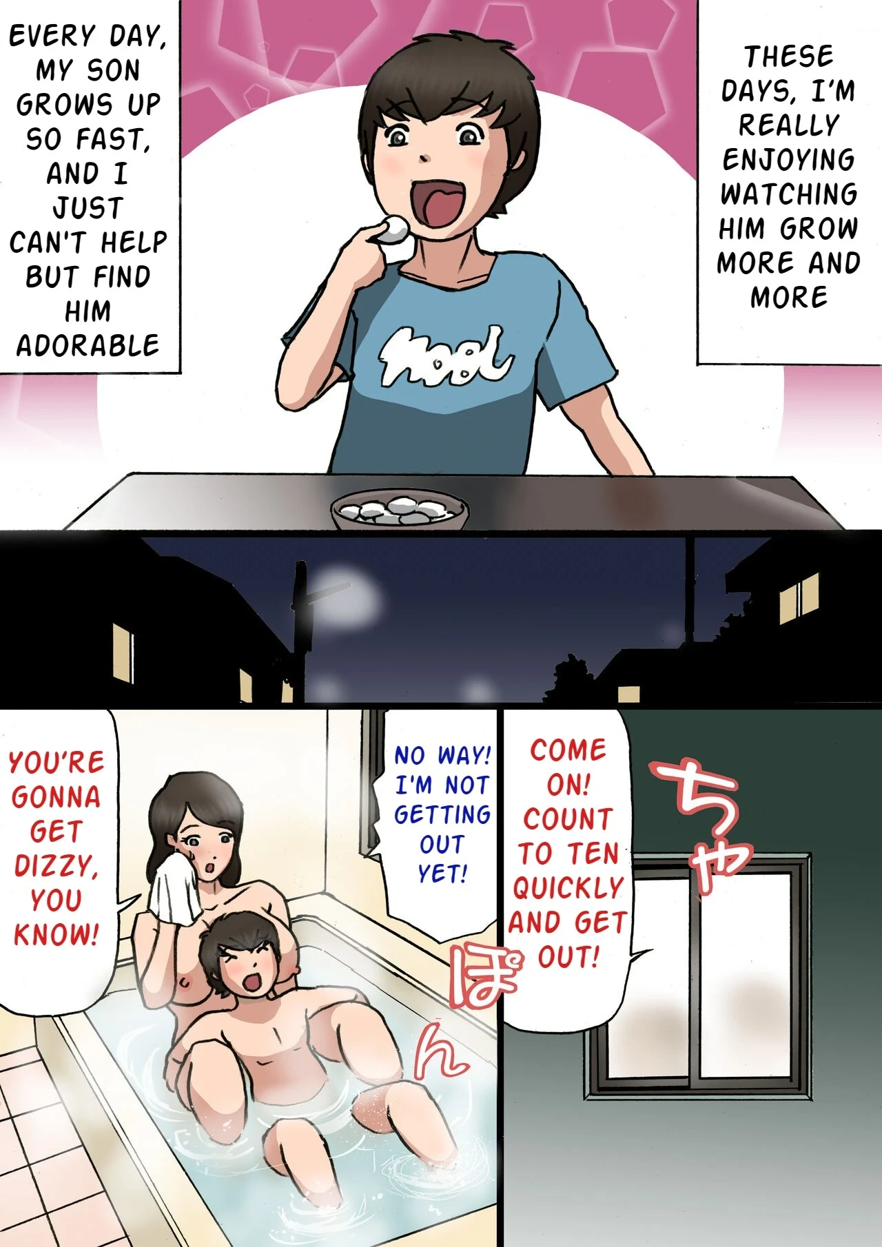 [Shiki Hanana] Okaa-san wa Musuko no Amaenbou o Naoshitai!! | Mother wants to cure her son's spoiled behavior [English] [SongSoMi]