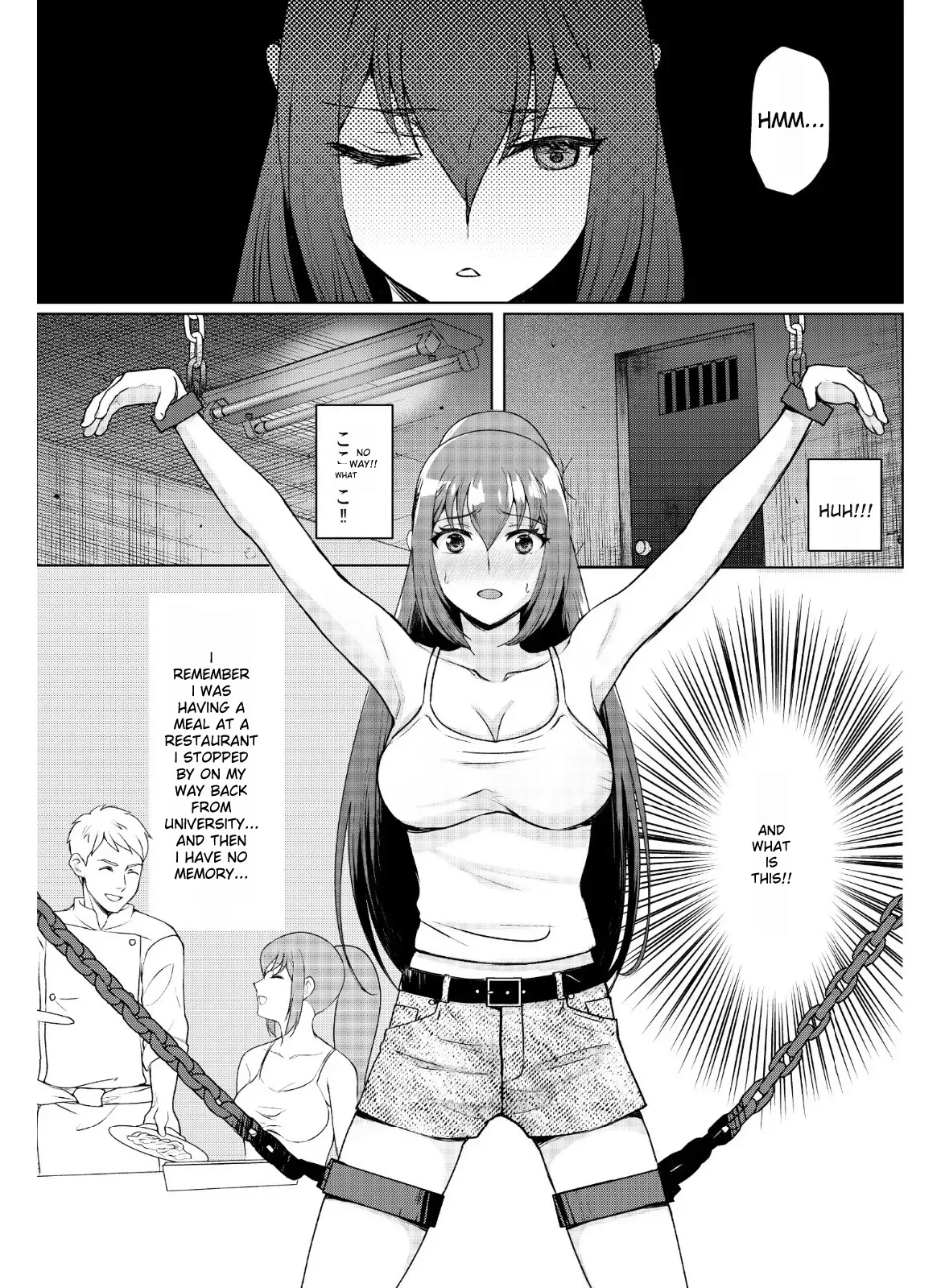 [Manguard (hani)] Kyonyuu Joshidaisei Kairaku Choukyou -Kusuguri & Spence Nyuusen Kaihatsu- [English]