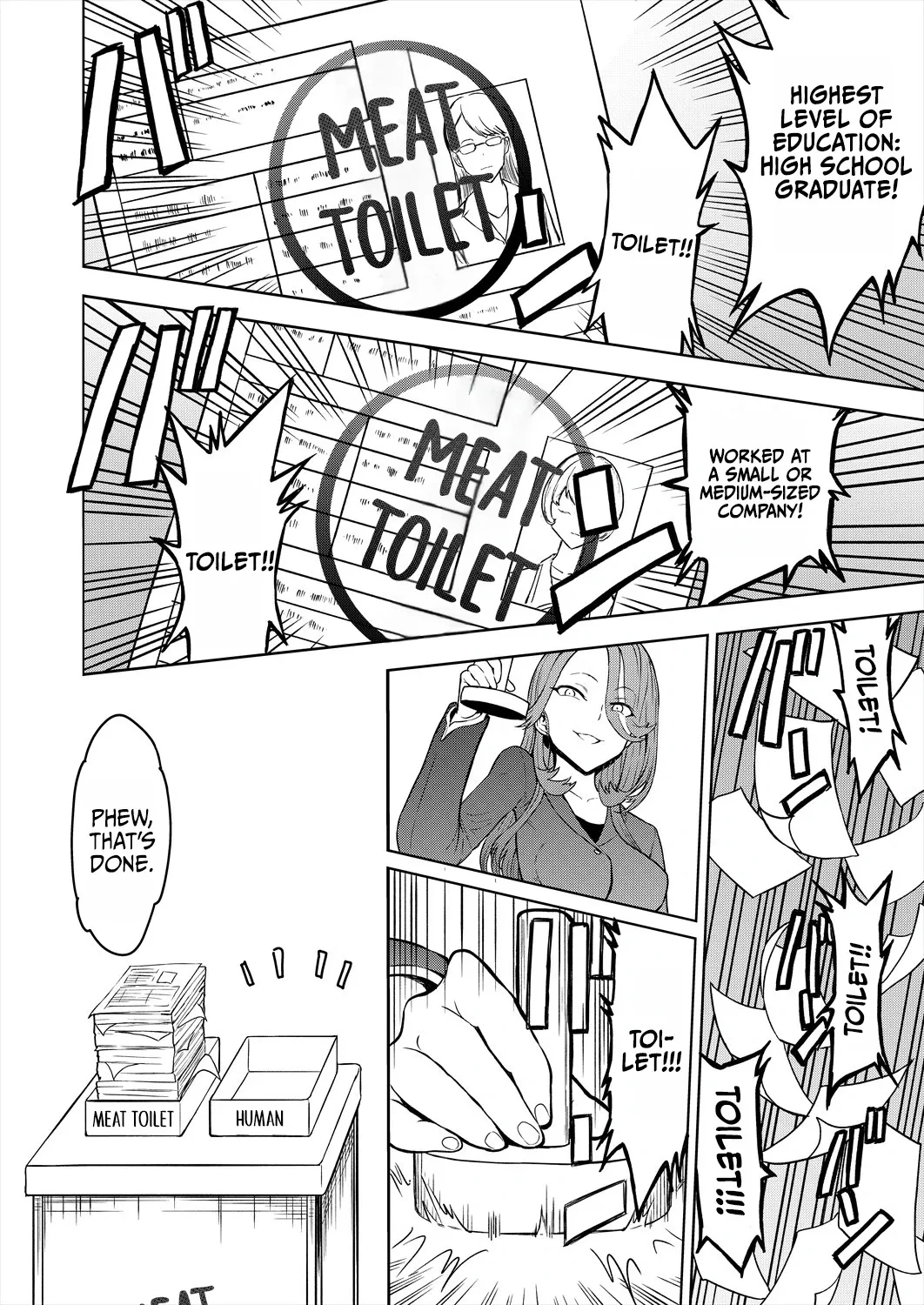 [Hakaba] Nikubenki Hou | The Meat Toilet Ordinance (COMIC Mugen Tensei 2024-05) [English] [DKKMD Translations] [Digital]