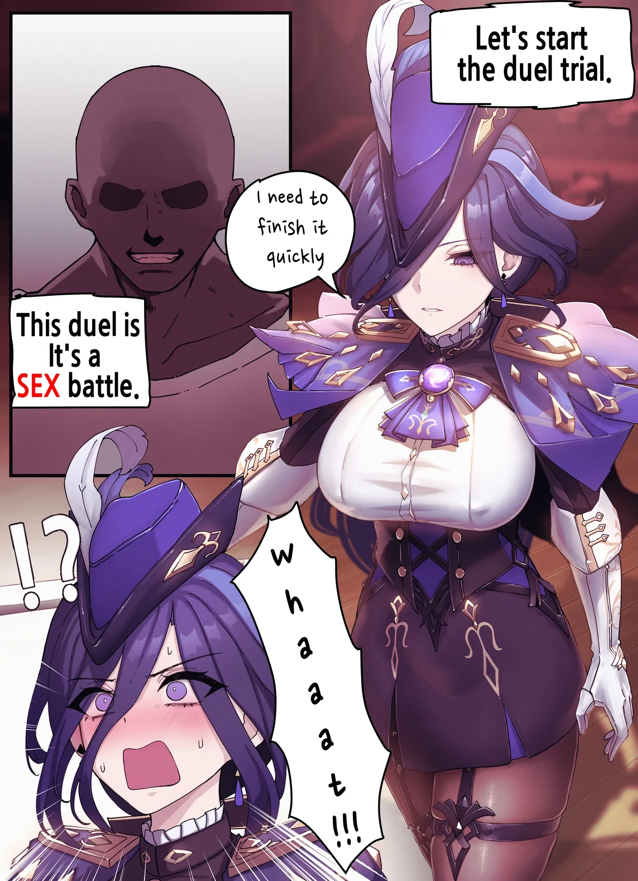 [Horori] Clorinde!! (Genshin Impact) [English] [Uncensored]