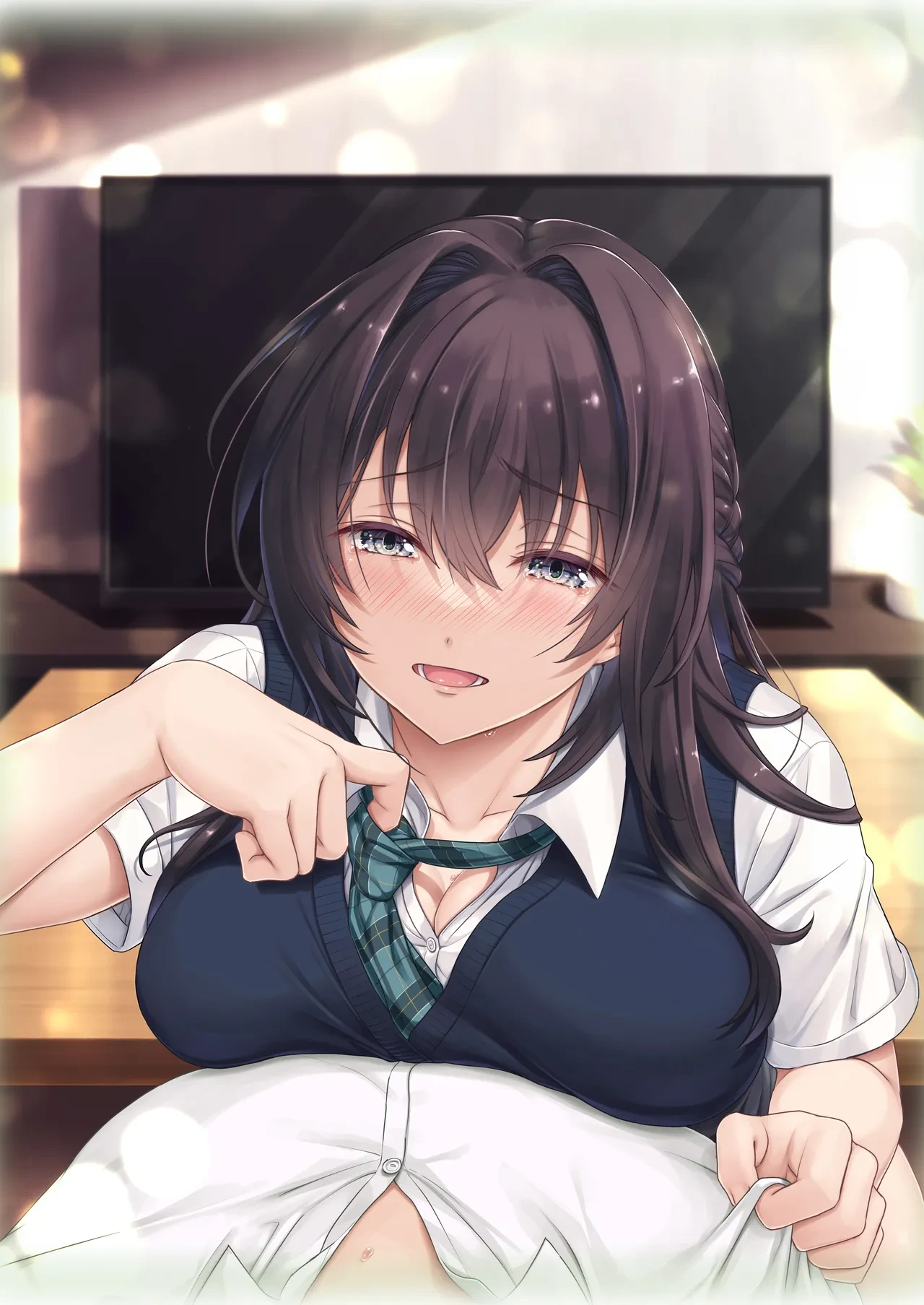[Airy Socks (Mafuyu HEMP)] Musume no Class no Iinchou wa Papa ga Hoshii Rashii｜The Class President of My Daughter's Class Wants a Dad [English] [Nishimaru] [Decensored]