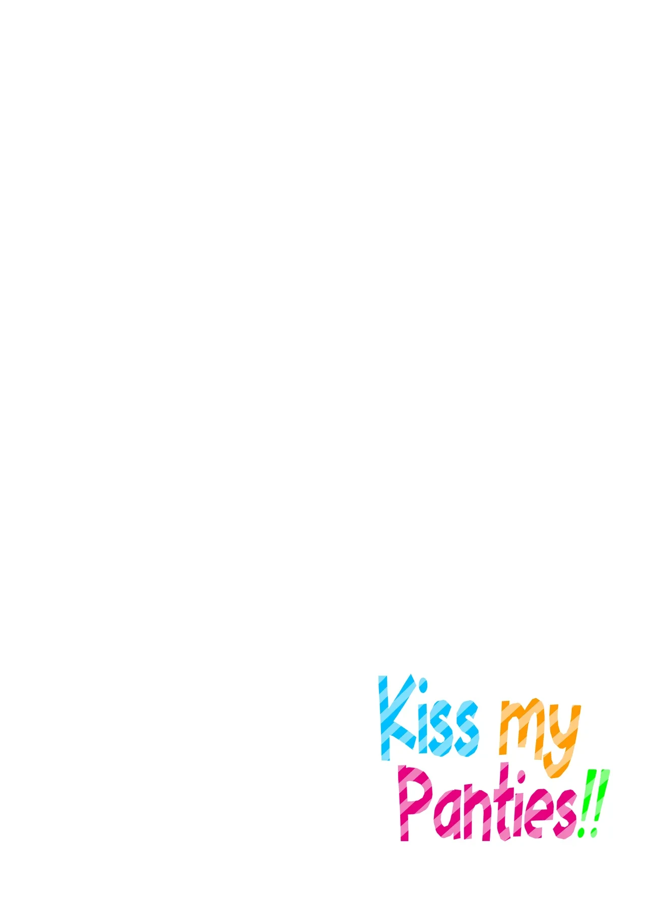 [Little mantis (Kuloamaki)] Pankiss ~Kiss my panties!!~ #3 [English][Black Grimoires]
