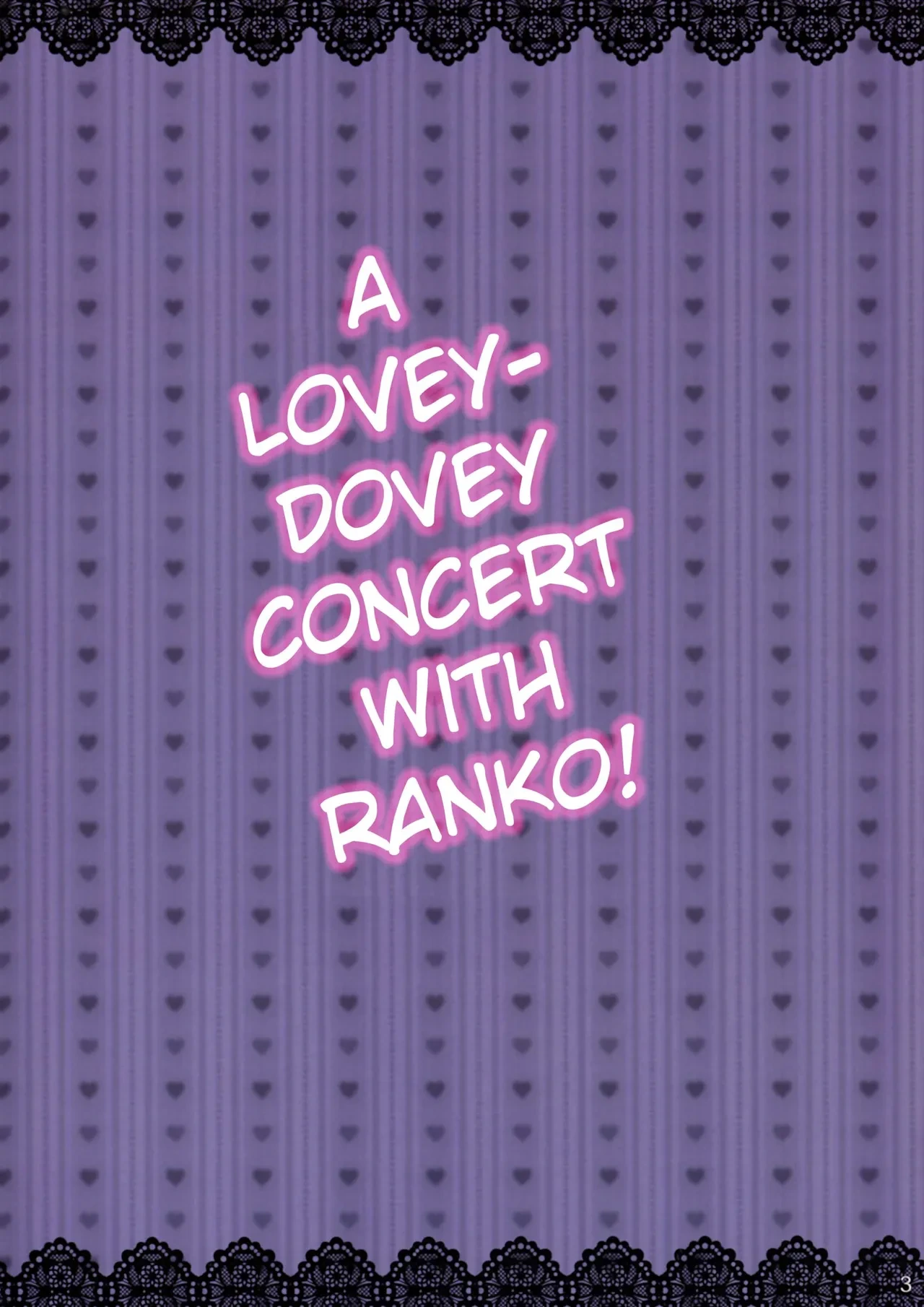 (C89) [Minamihamaya (Minamihama Yoriko)] Ranko to Love Love Live! | A Lovey-Dovey Concert with Ranko! (THE IDOLM@STER CINDERELLA GIRLS) [English]