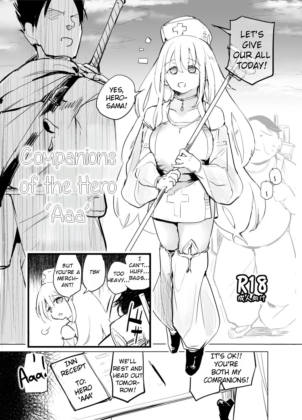 [Kaede Momiji (Shijokko)] Yuusha Aaaa to Nakama-tachi | Companions of the Hero 'Aaa' - Side story + Extras [Rei Scans]