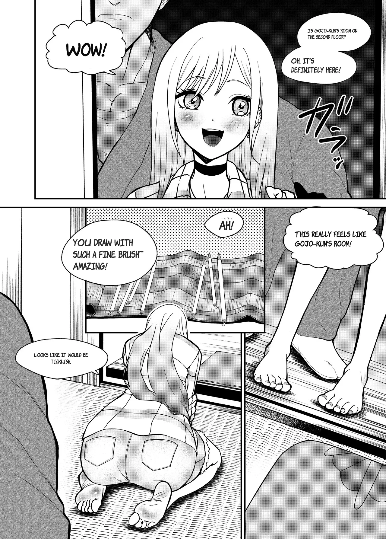 [Bocyo-Bocyo] Sono Kisekae Ningyou ha Kocho Kocho Saisun Sareru | That Dress-Up Doll is Measured Meticulously (Sono Bisque Doll wa Koi o Suru) [English]
