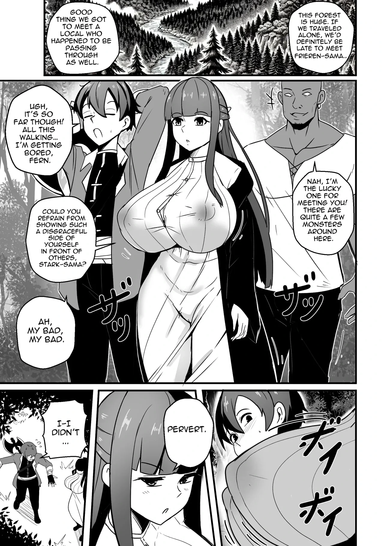 [Merkonig] B-Trayal 54 Fern (Sousou no Frieren) [English] [Decensored]