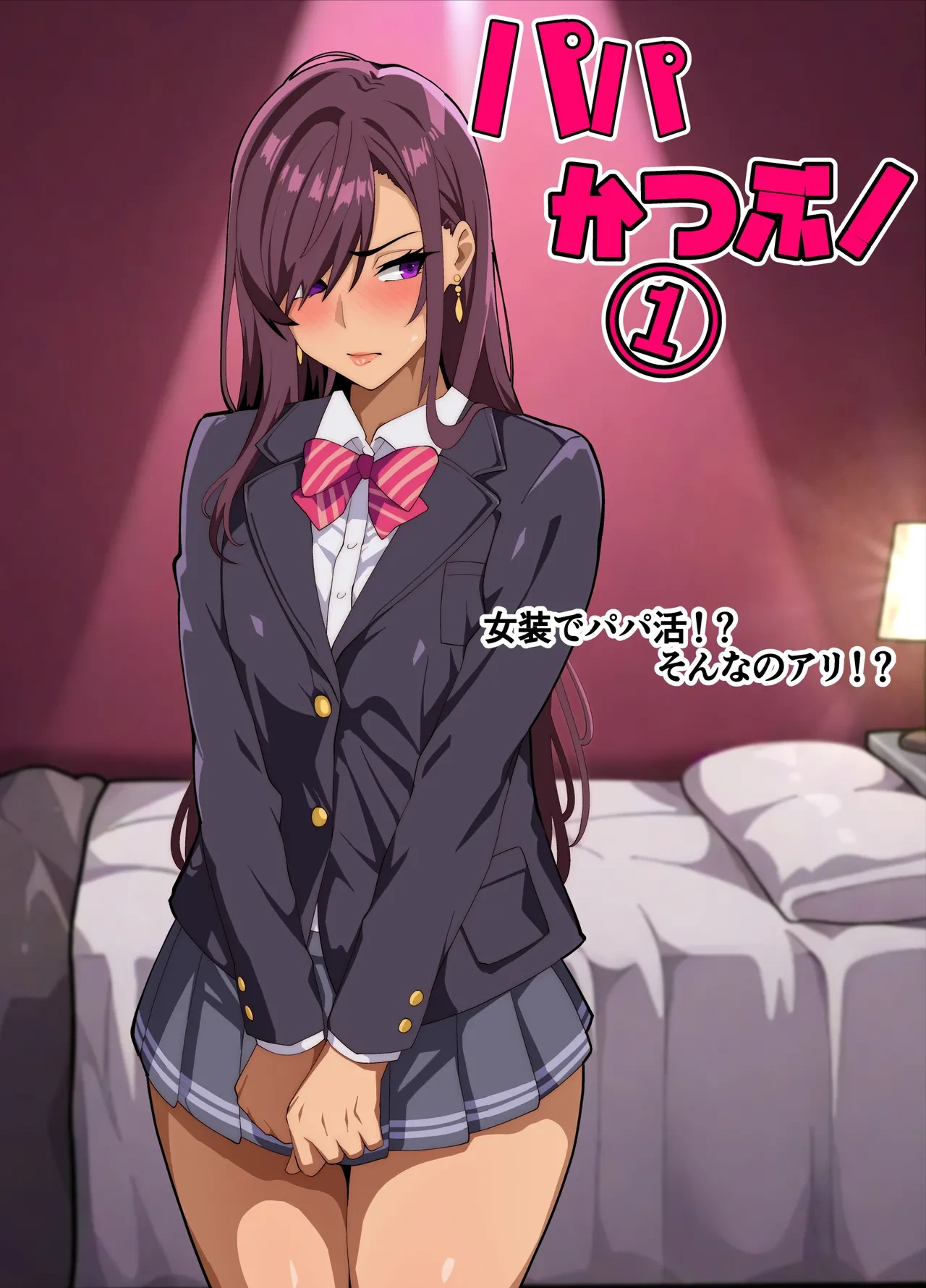 [Kibawomuku] Papakatsu-bu! [1] Josou de Papakatsu!? Sonna no ari!?