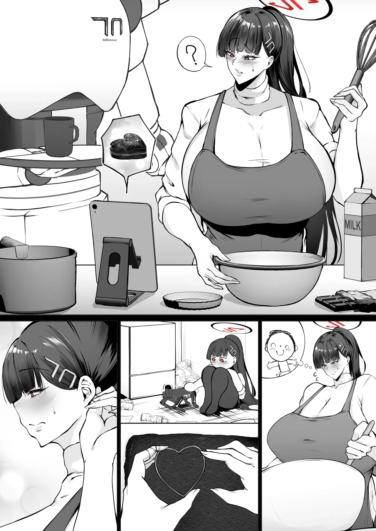 [Waryu] Rio to Junai Valentine (Blue Archive) [Chinese] [黎欧出资汉化] [Decensored]