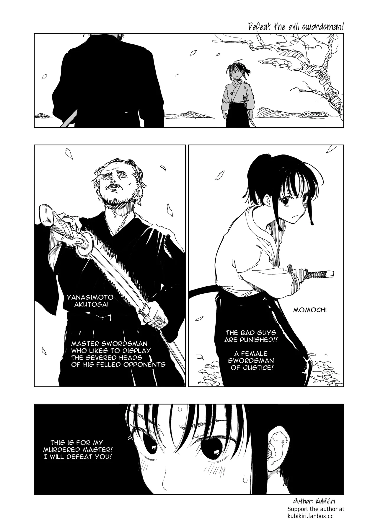 [Kubikiri] Defeat the evil swordsman!