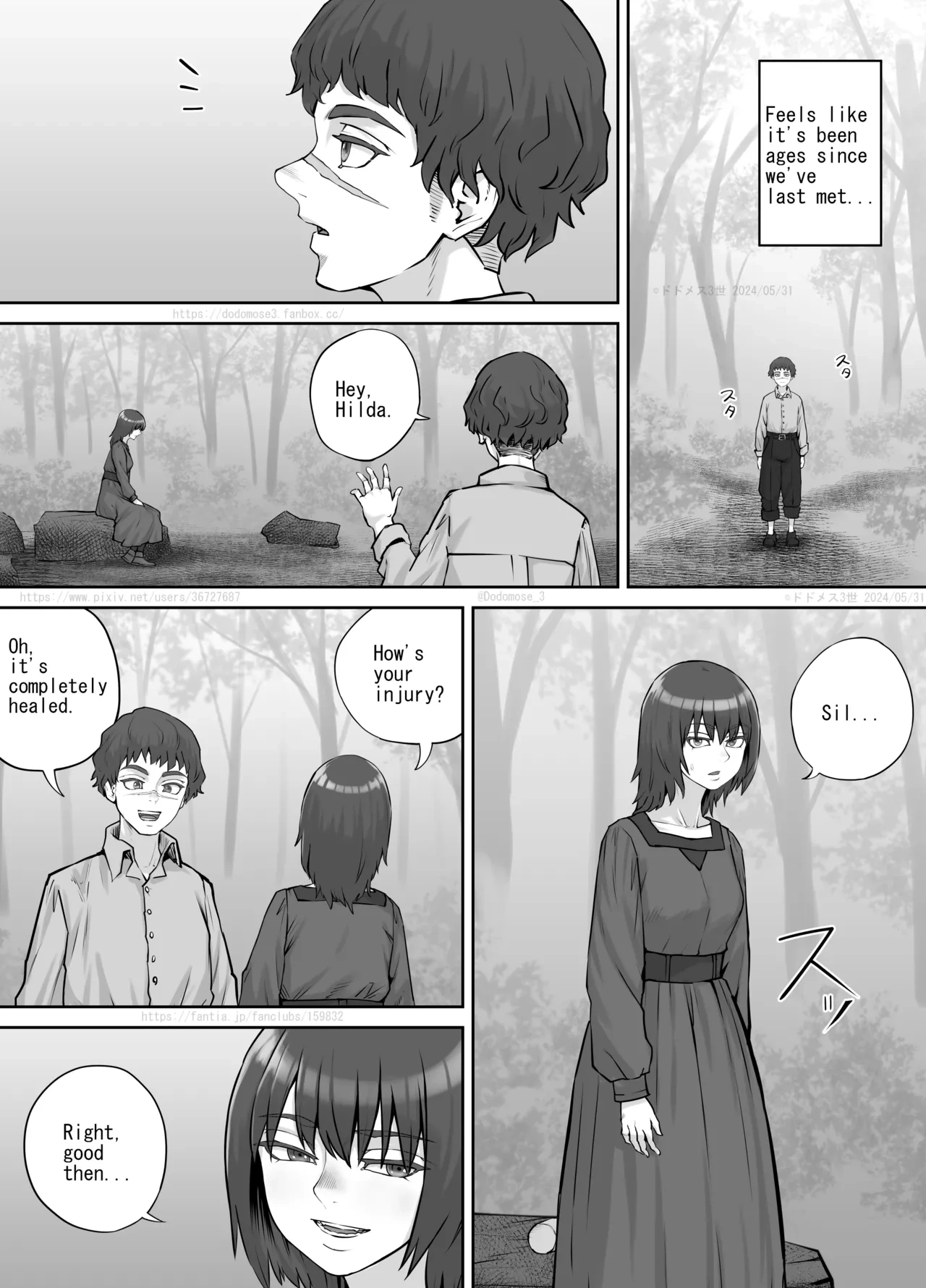 [DODOMESU3SEI] Kega o Saseteshimatta Bachi Toshite Iroiro Misetemorau Hanashi [English]