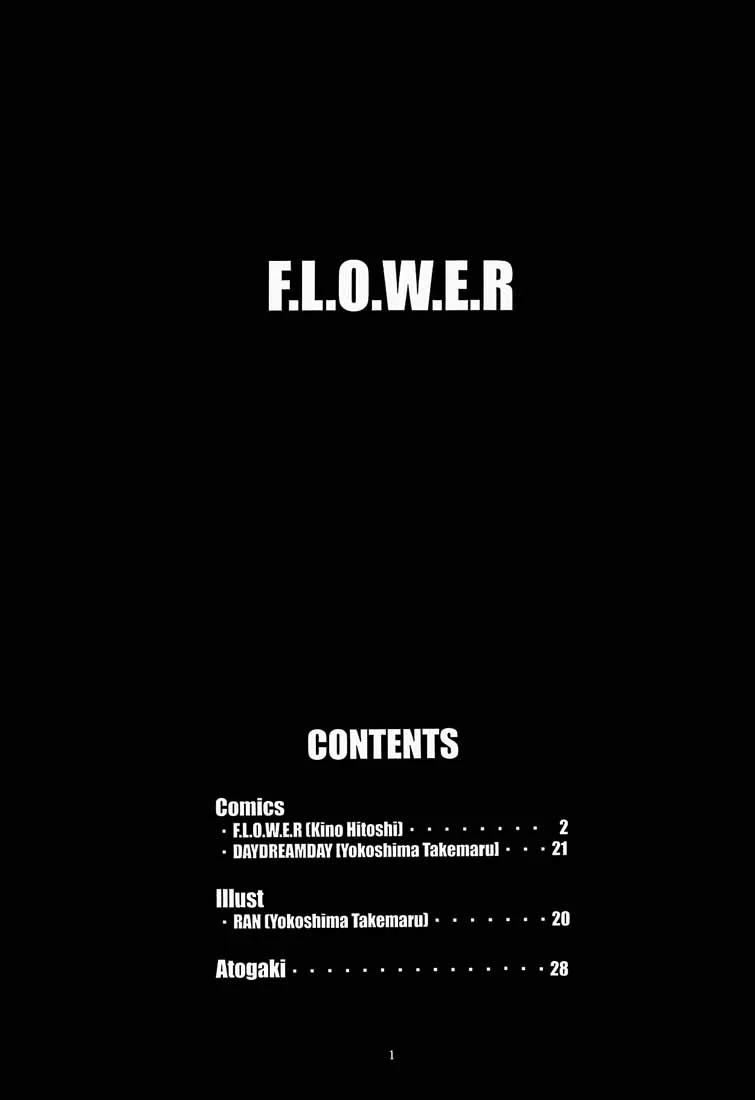 (C60) [Kopikura (Kino Hitoshi, Yokoshima Takemaru)] F.L.O.W.E.R Vol. 01 (Detective Conan)