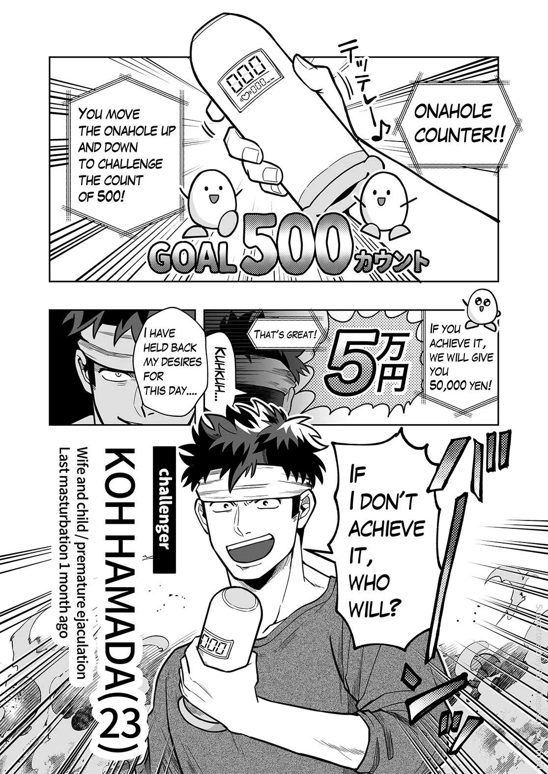 [BG Honda] ONAHOLE COUNTER (MASTURBATION & CONTINUOUS CLIMAX) [English]