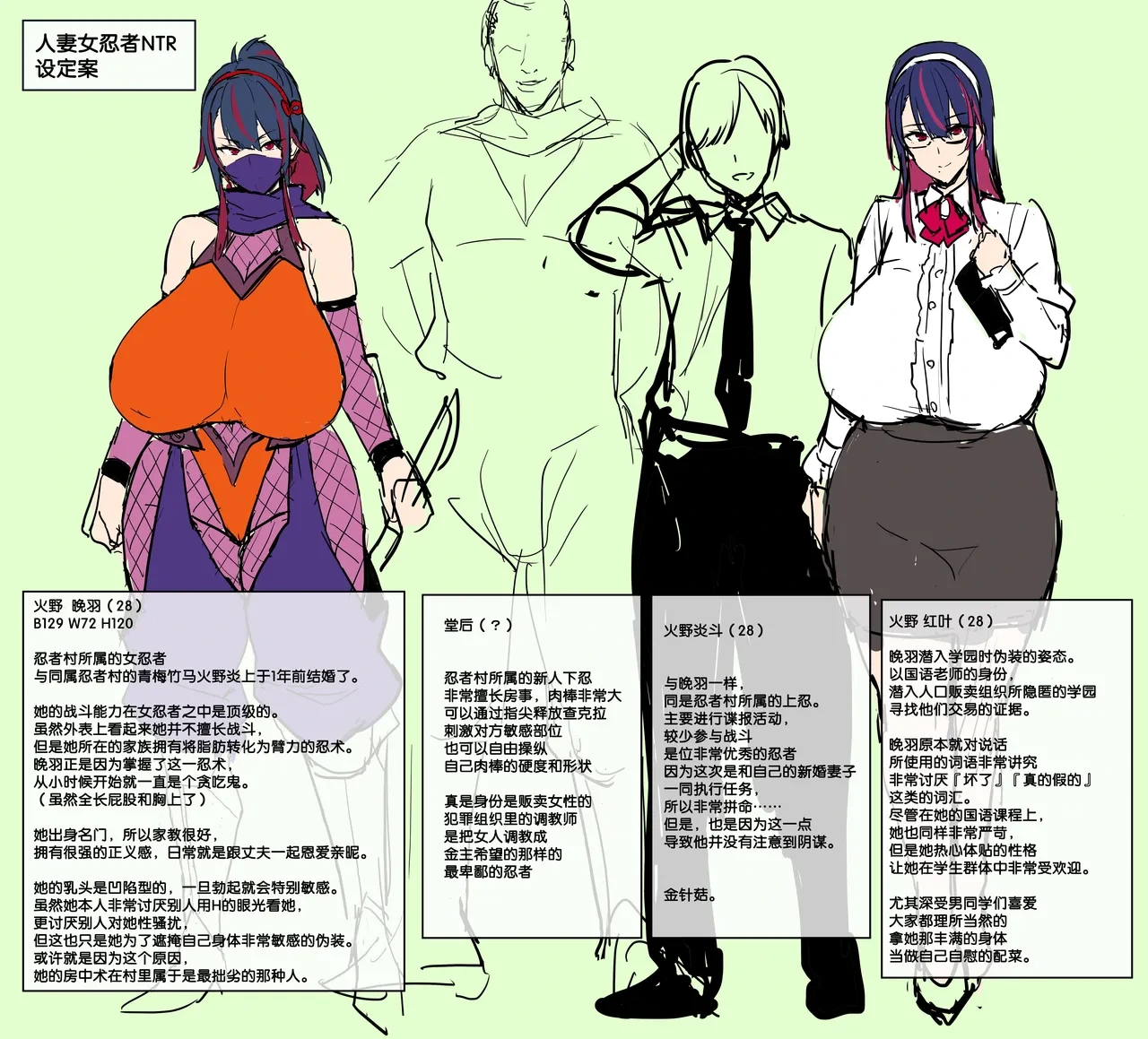 [Takeda Hiromitsu] Married Kunoichi NTR Complete Decensored[无修正]流砂xChineseHerbalTea汉化