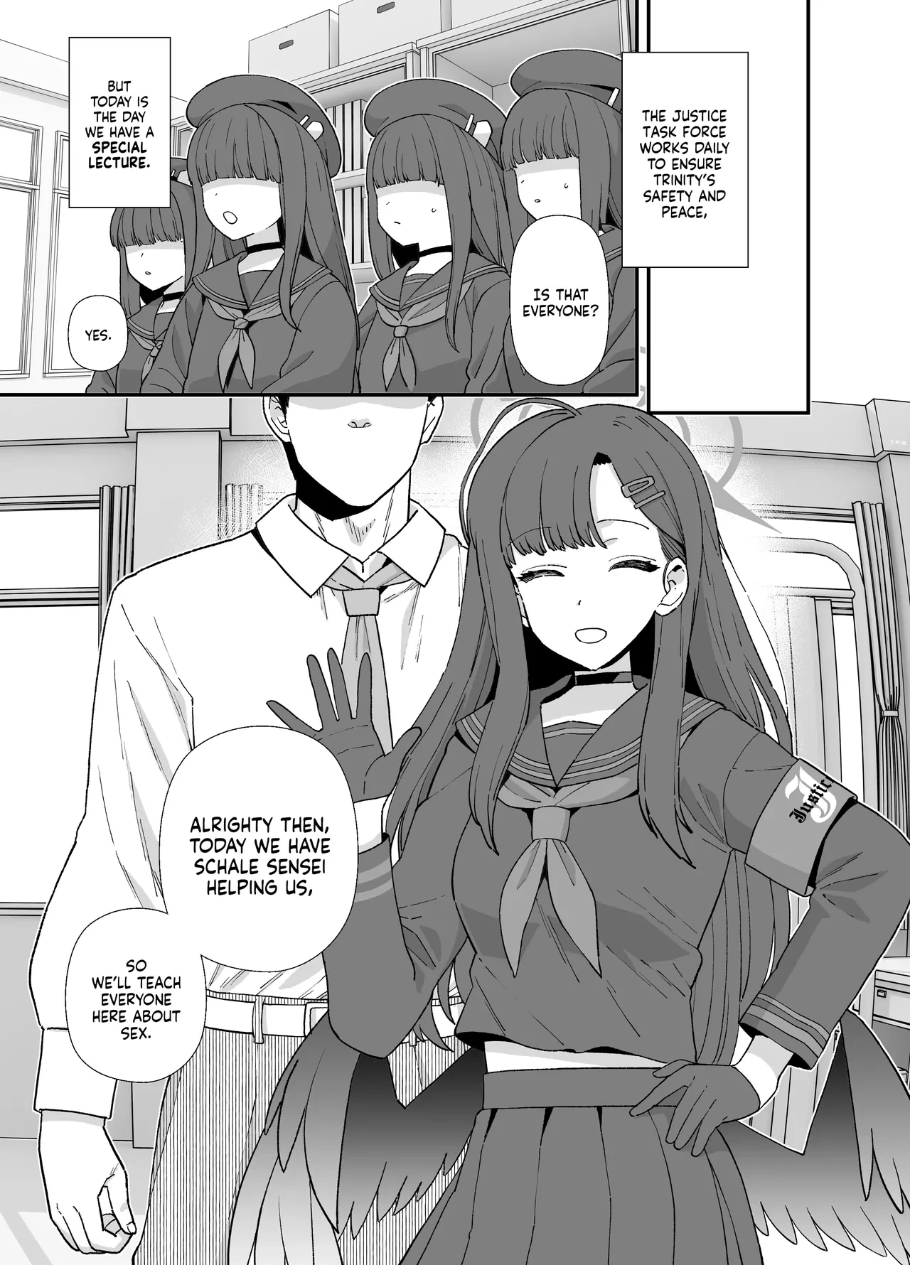 [Mo] BlueArch Ichika Sukebe Manga | BlueArch Ichika Lewd Manga (Blue Archive) [English] [NudeSalad]