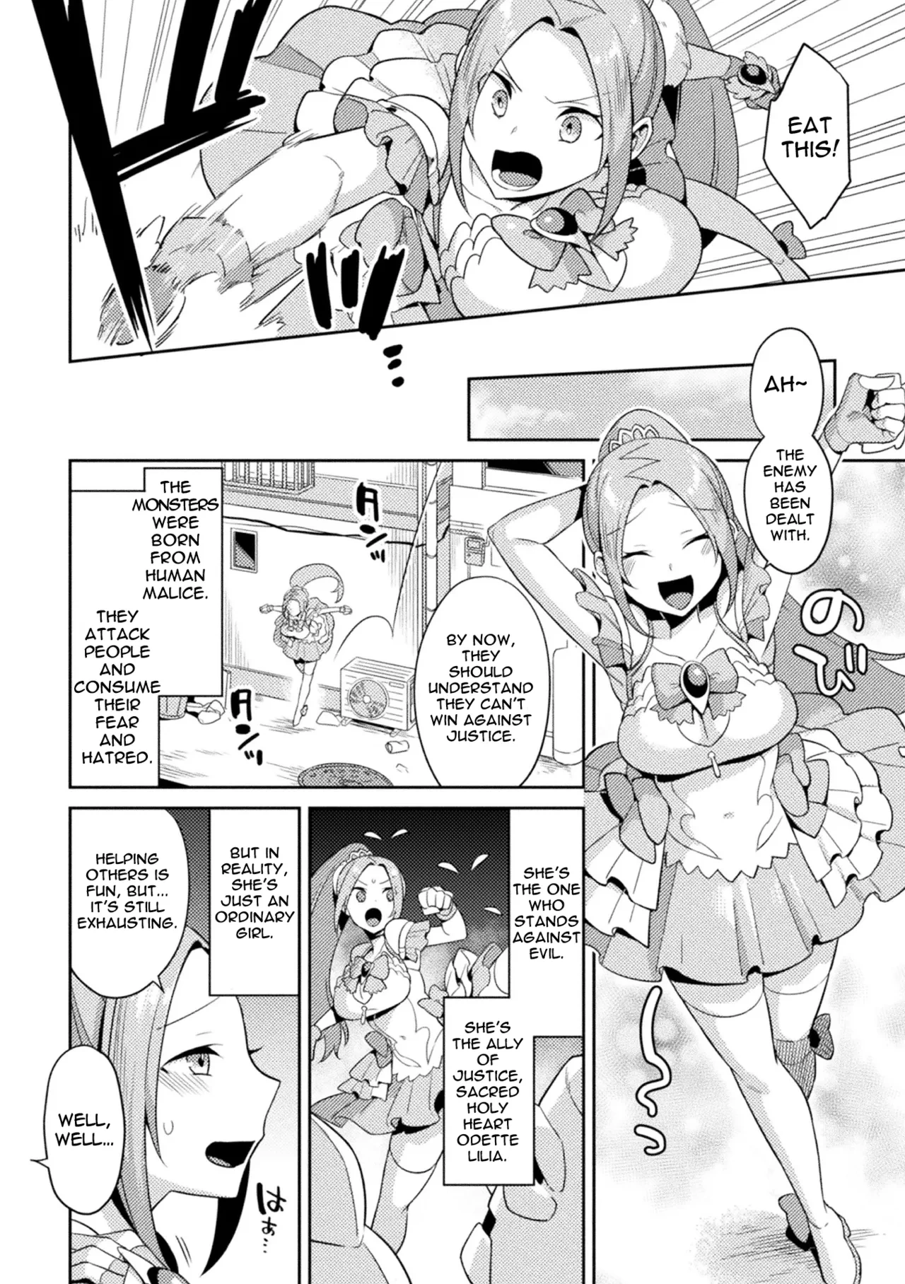 [Yamanashi Yuuya] Sacred Holy Heart Odette Lilia ~The Girl Who Fell into Lust~ [English]