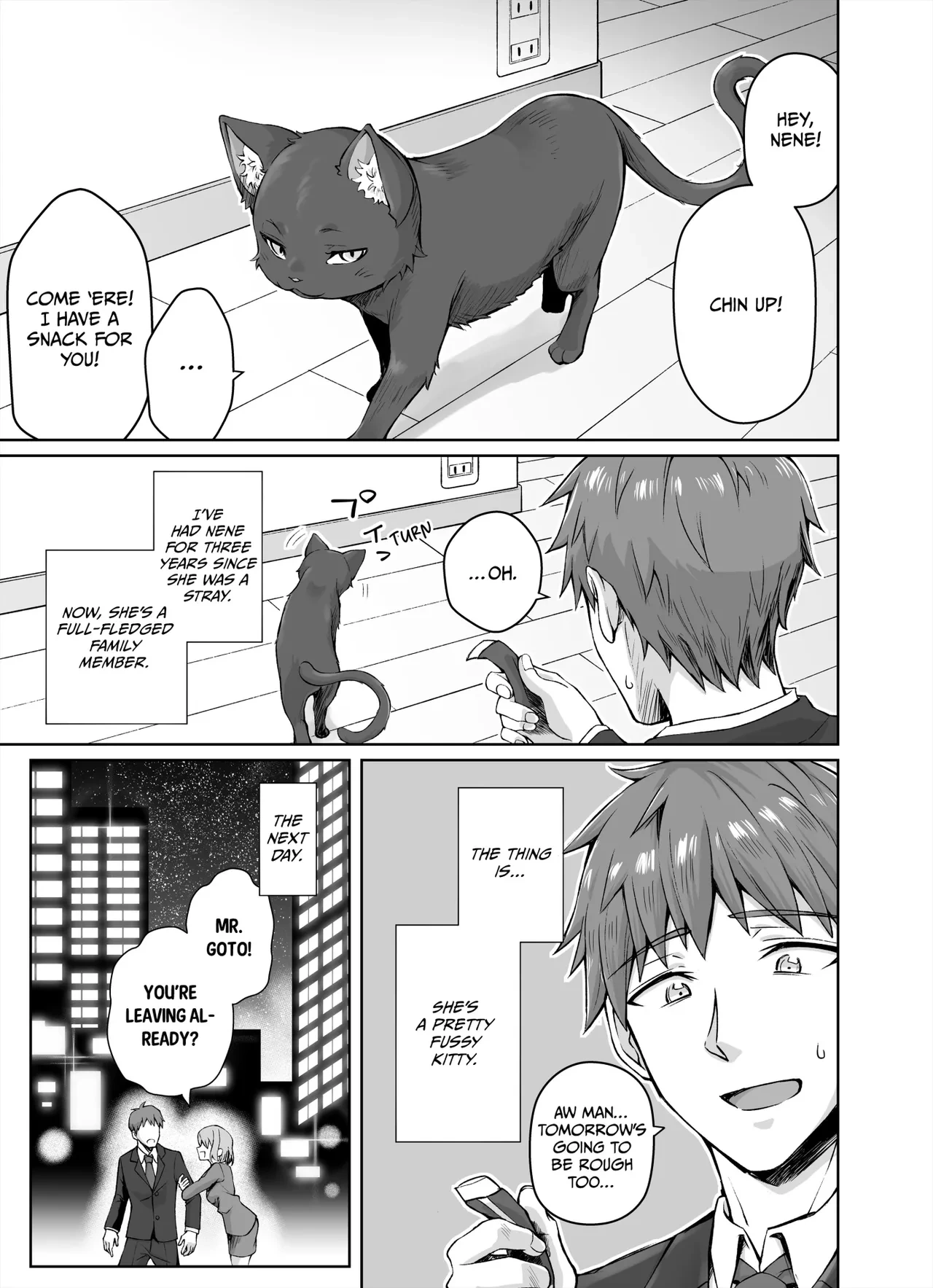 [KOYUKI-ya (Koyuki, Yaki Tomato)] Uchi no Yandere na Kaineko-chan ni Mechakucha ni Shiborarechau Hanashi + Yandere Kai Neko Series | My Obsessive Kitty Squeezes Me Dry [English]