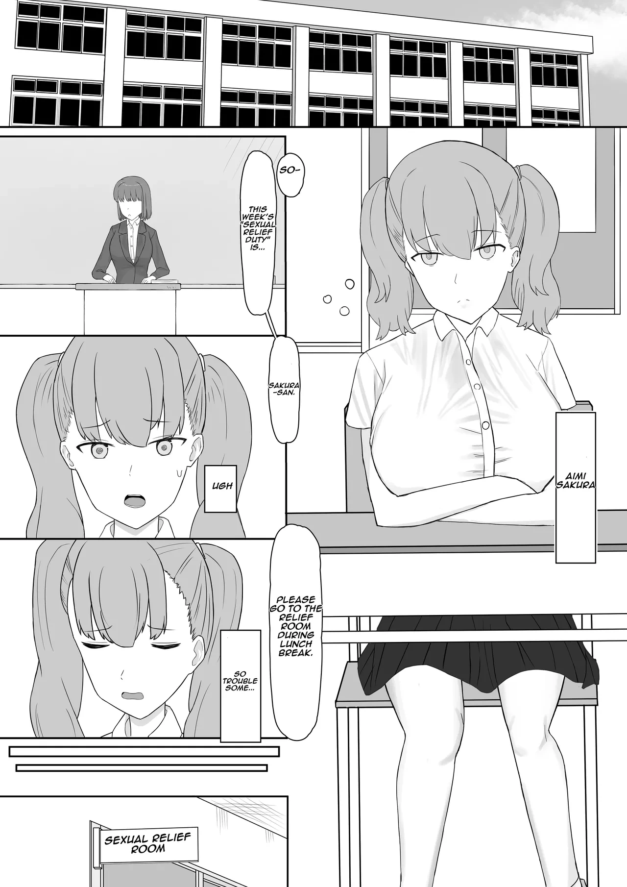 [Muripoyo] Futanari Seishori Iin | futanari sexual relief officer  [English] [Aishi21]