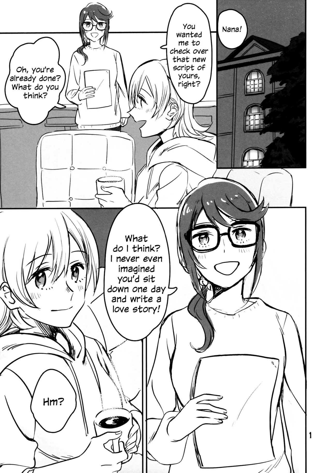 (Girls Love Festival 25) [1193 (itwo)] Kokuhaku wa "Title Mitei" | Untitled Confession (Shoujo Kageki Revue Starlight) [English]