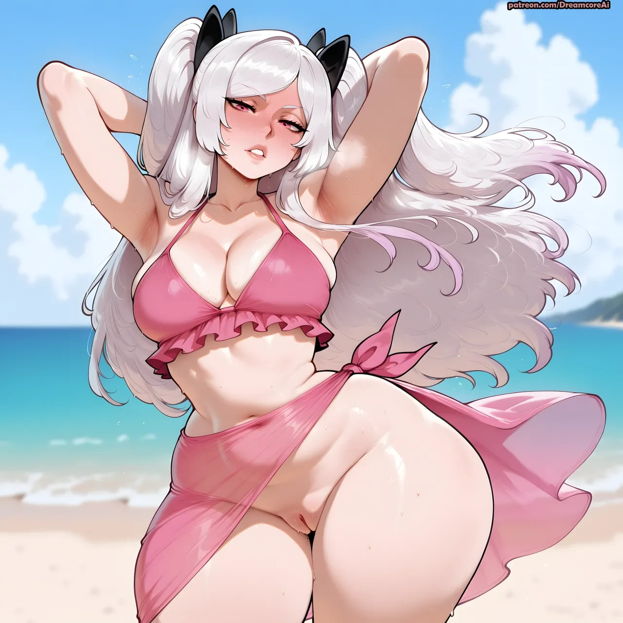Set - 213 Alexia Midgar BWC dreamcoreart ai generated