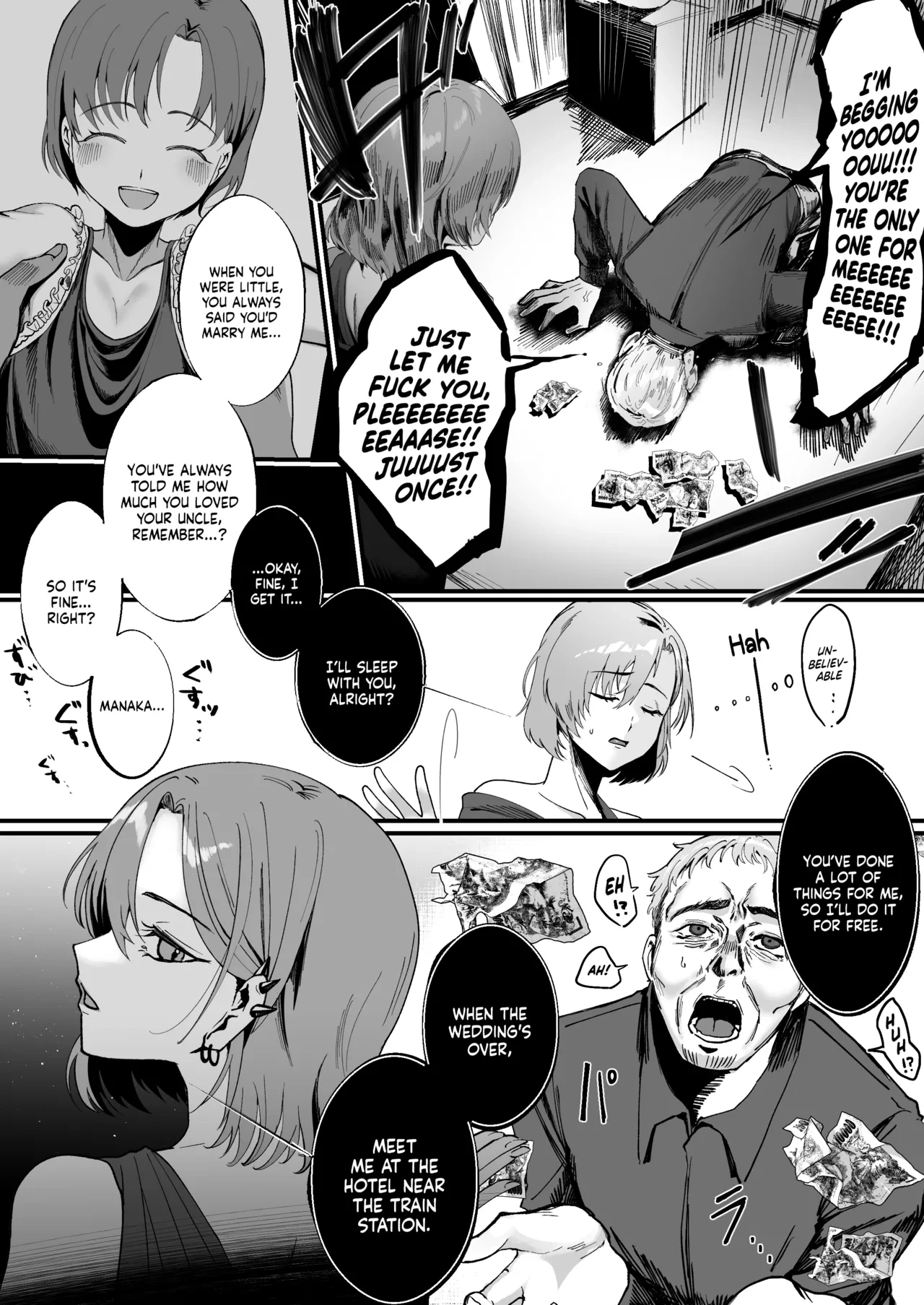 [Alisame] Mukashi wa Suteki na Hito Datta Noni | Even Though He Used to be a Great Person [English] [NudeSalad]