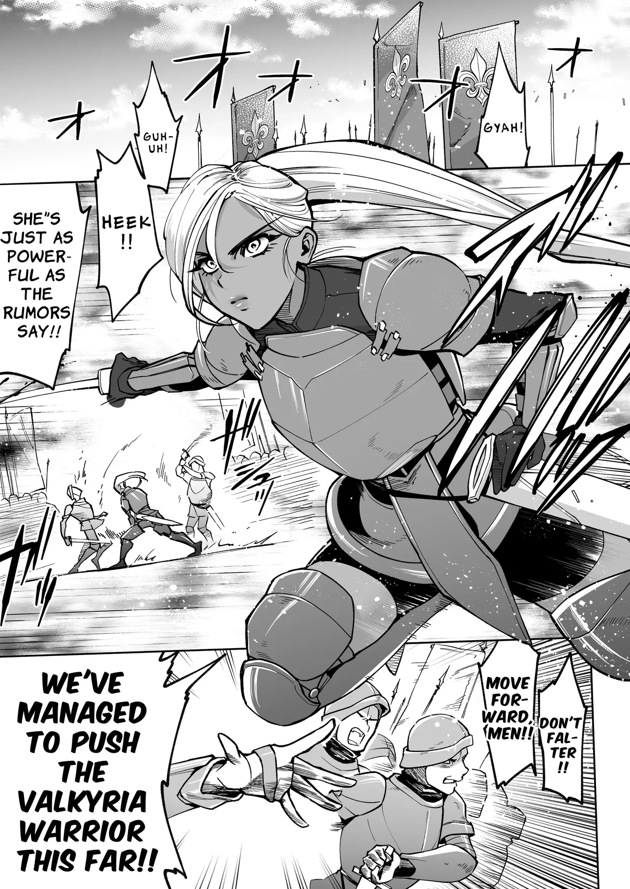 [Mato Mai] The Strongest Cool Female Warrior is Captured and put into a Breeding Project [English] [Apricot Jam] [Digital]