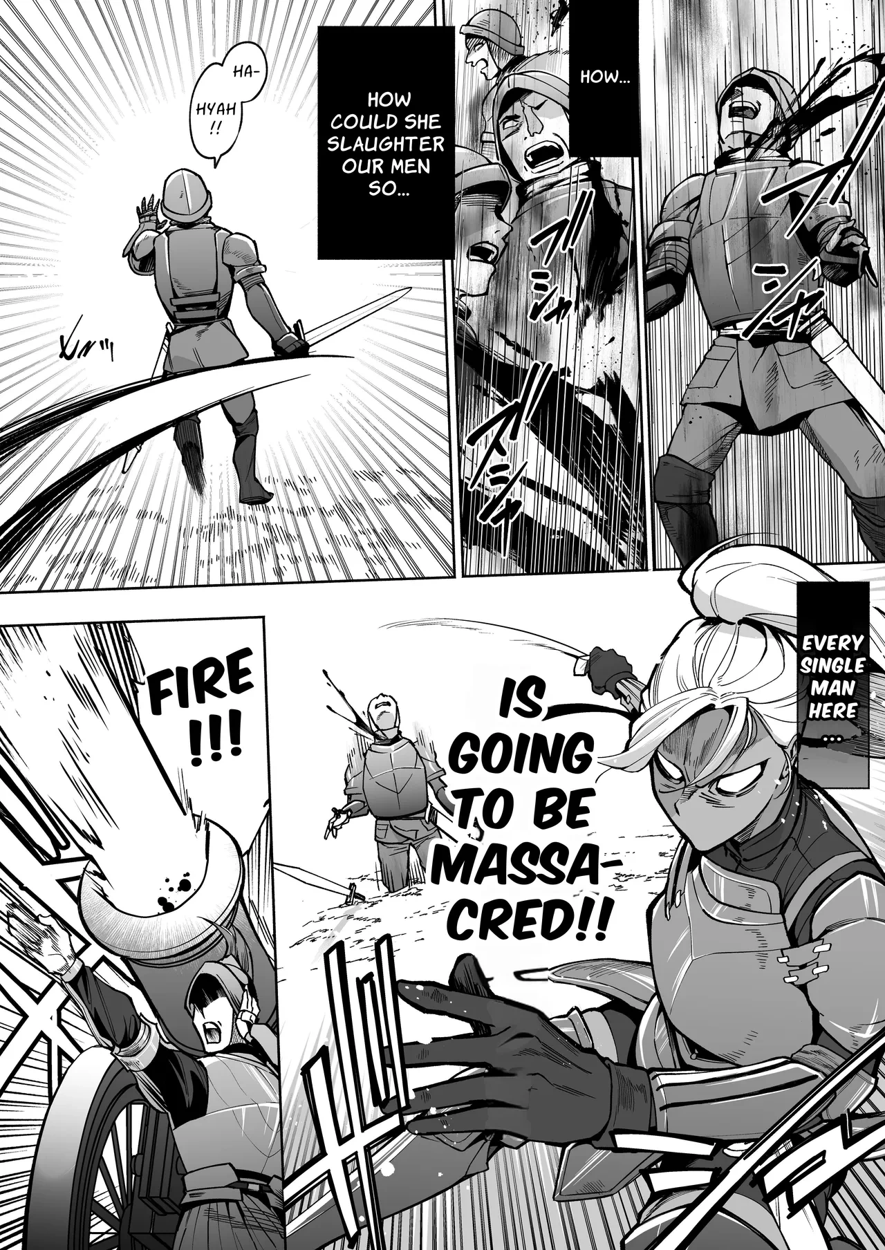 [Mato Mai] The Strongest Cool Female Warrior is Captured and put into a Breeding Project [English] [Apricot Jam] [Digital]