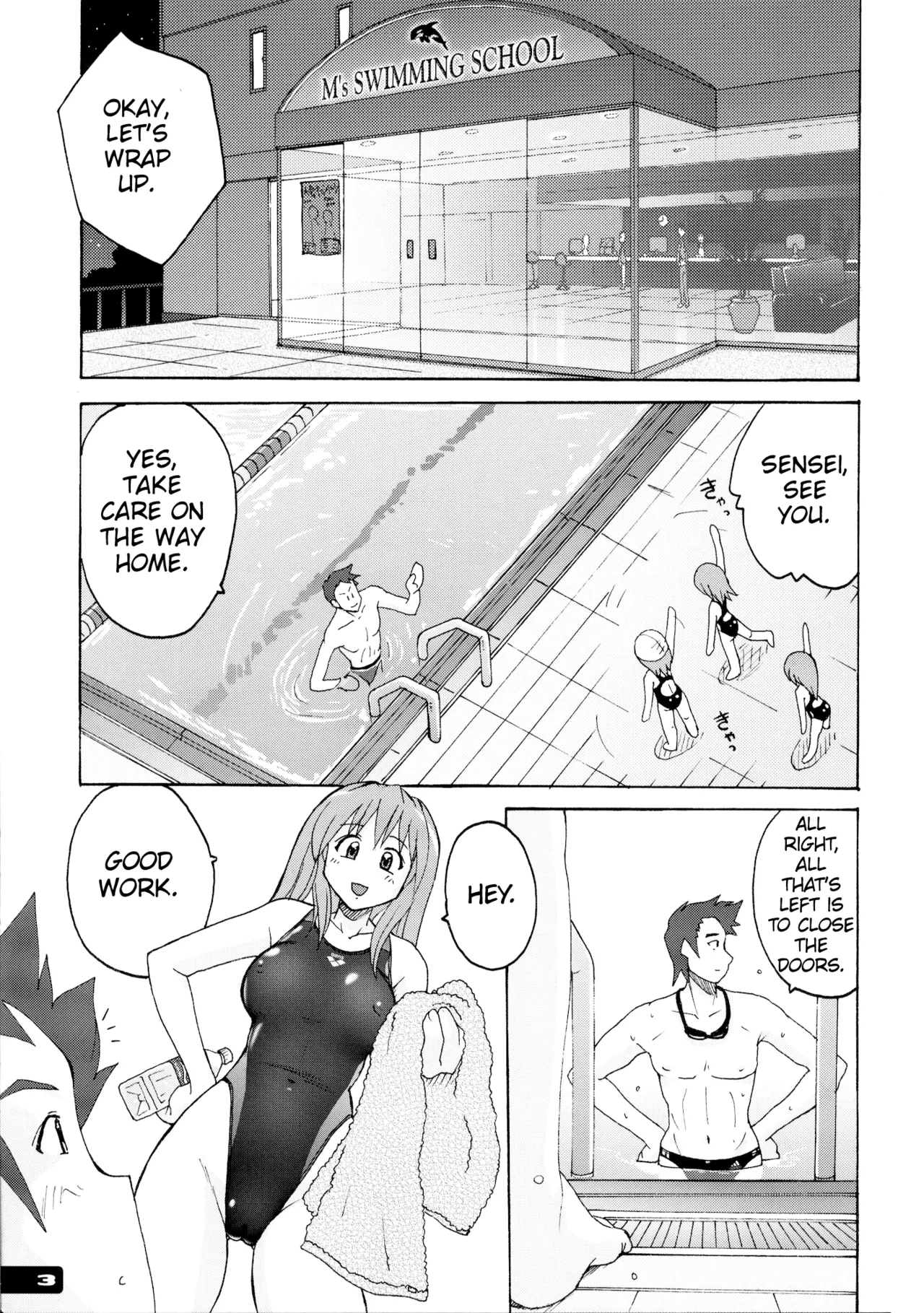 [Nyanko Batake (Murasaki Nyaa)] Pitapita Kyouei Mizugi - for Competition swimsuit fetist & high cut bottoms fleaks 1-3 Soushuuhen [English] [MrBubbles] [Incomplete]