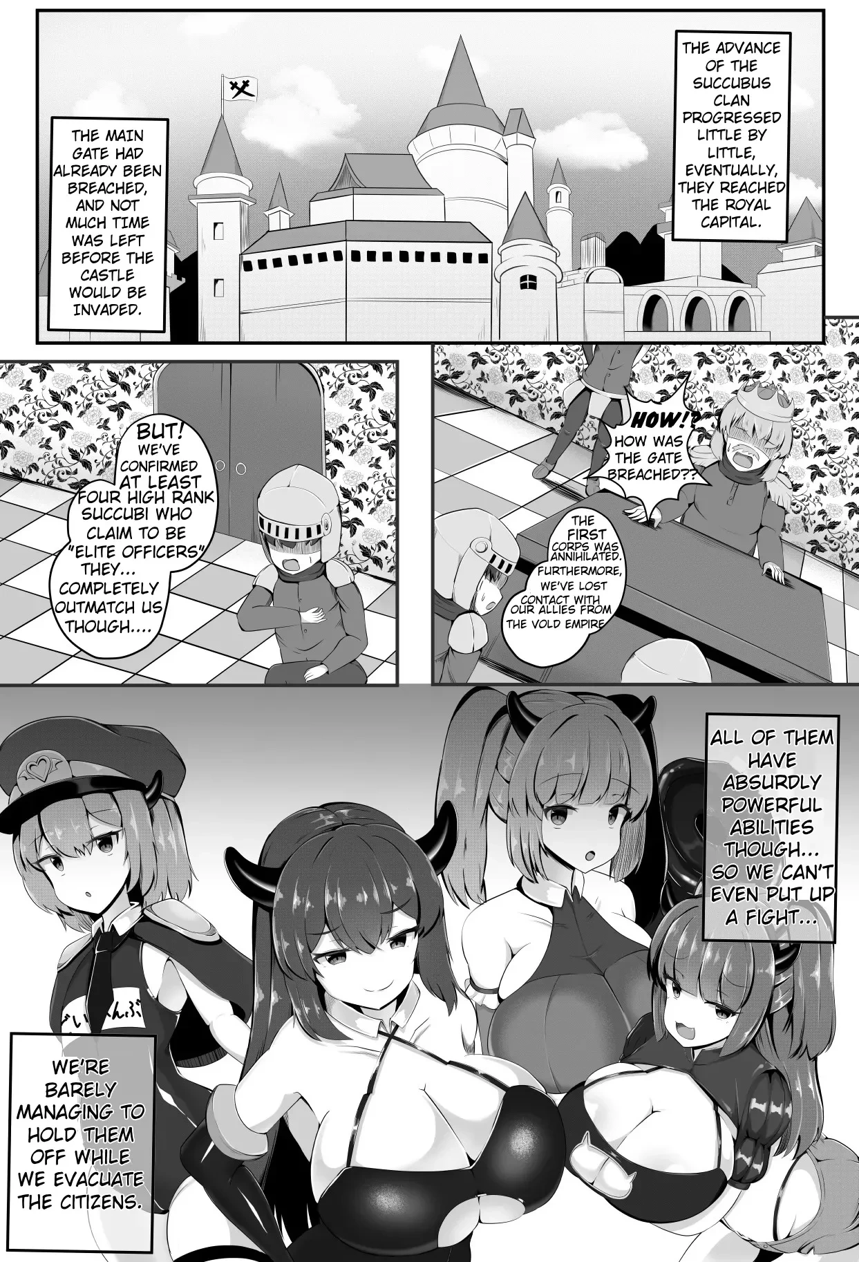 Gasoline Chahan (Edogawa Nitro King)] The Succubus Army Invasion: The Fall of the Royal Capital