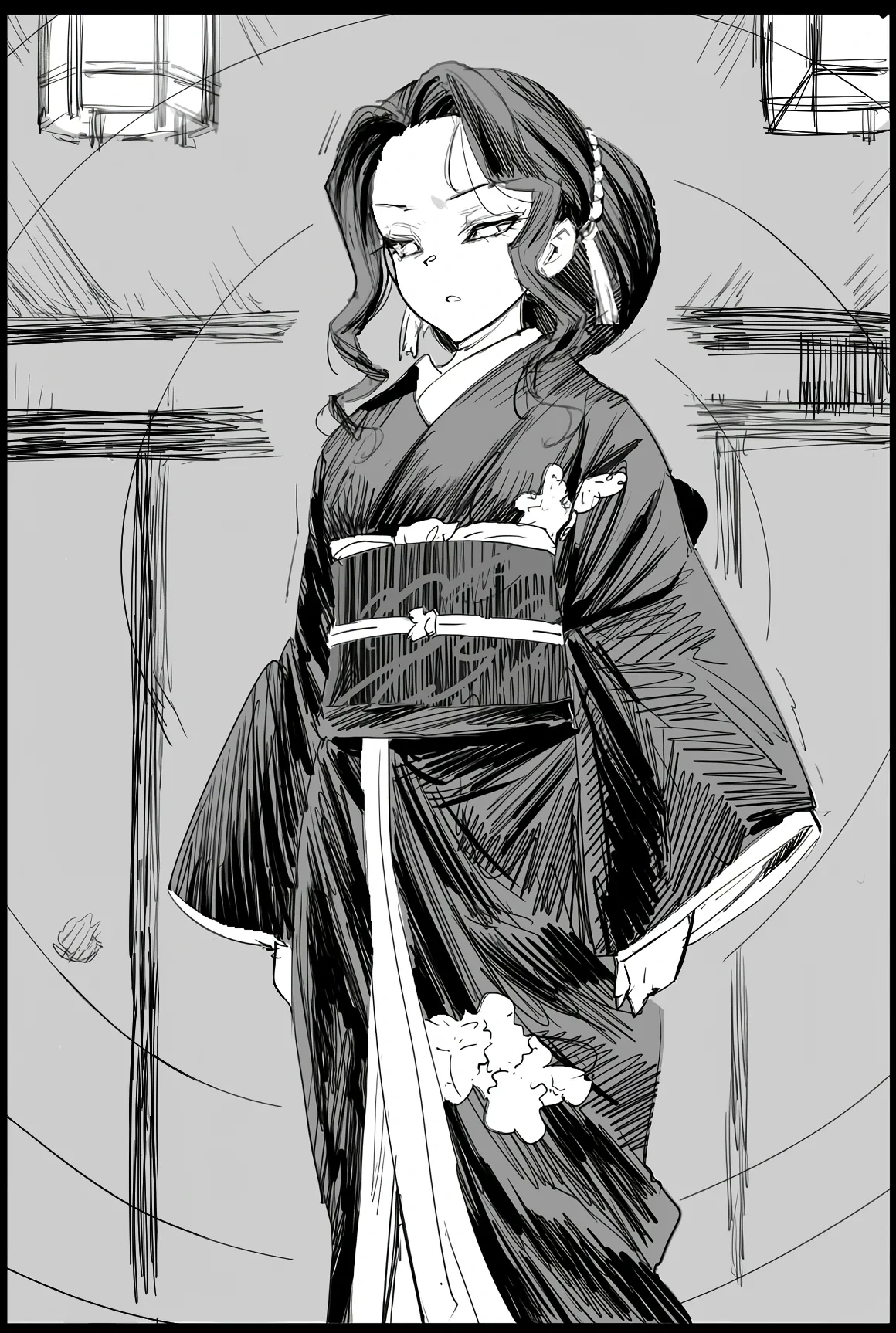 [Ma-kurou] Onna Muzan-sama ni Shaburaretai (Kimetsu no Yaiba) [TEXTLESS]