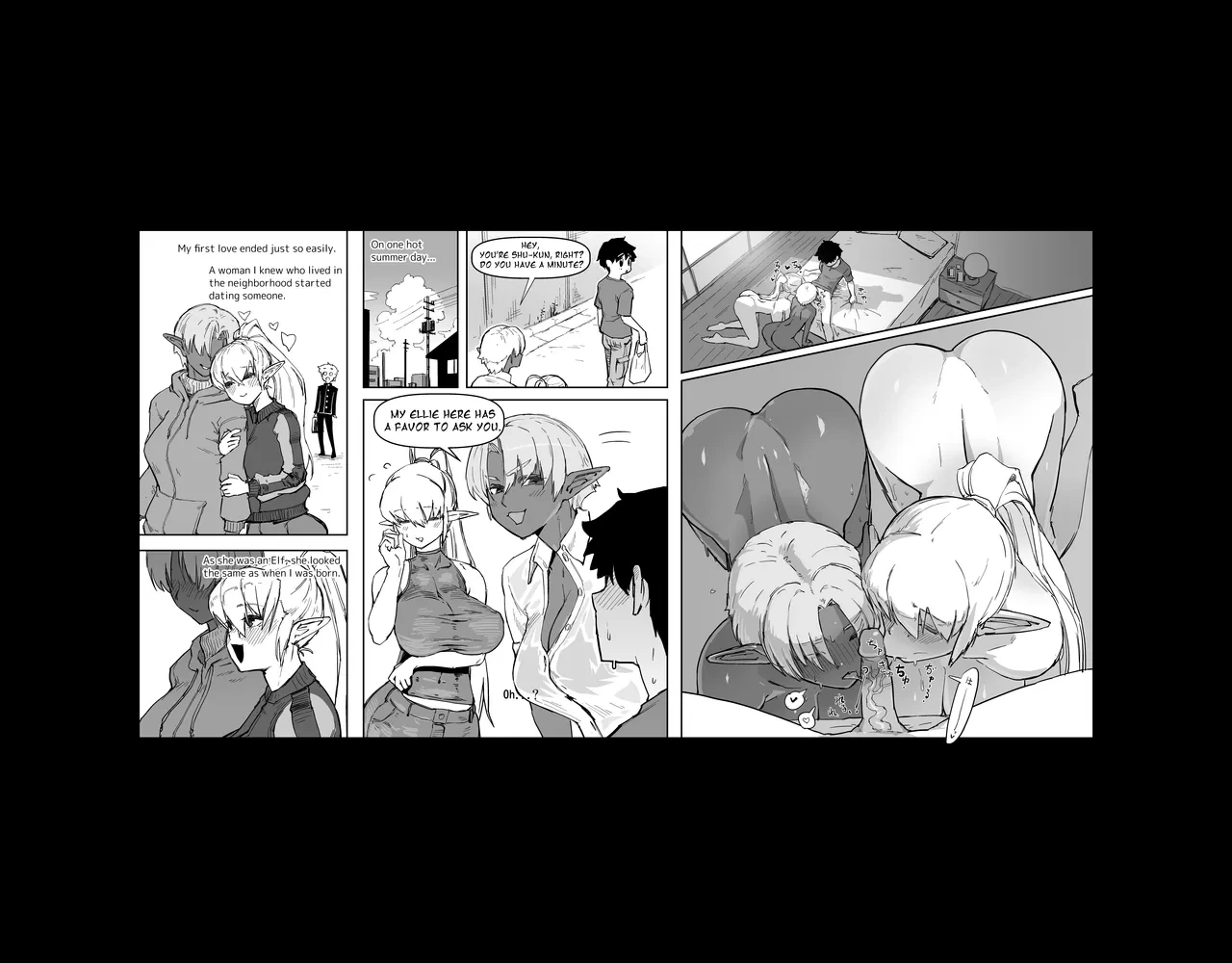 [Sasizume Soutarou] Goodbye Futanari Elf [English]