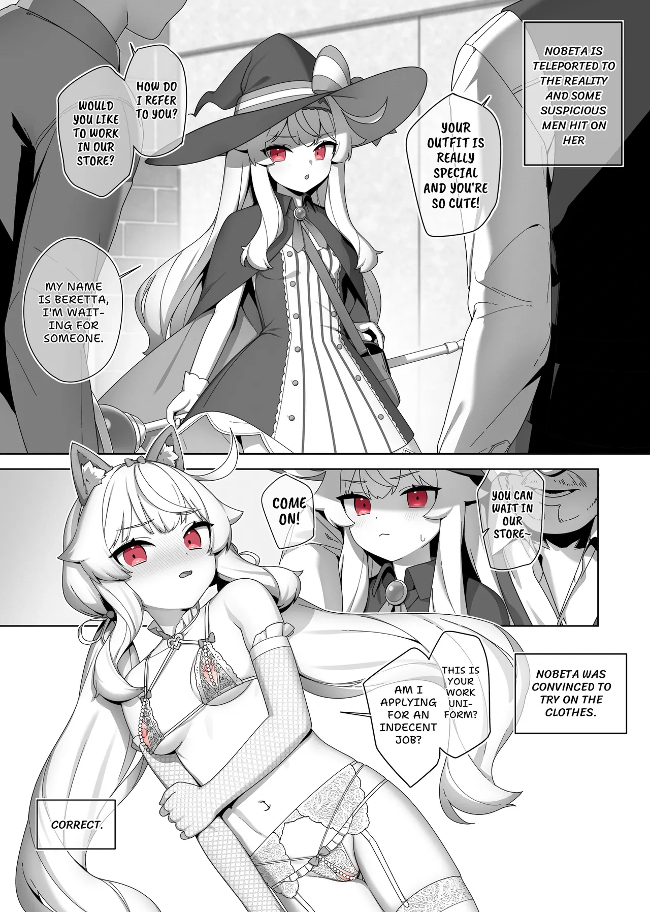 Nobeta alternate world comic Vol.7 - VIP service [English]
