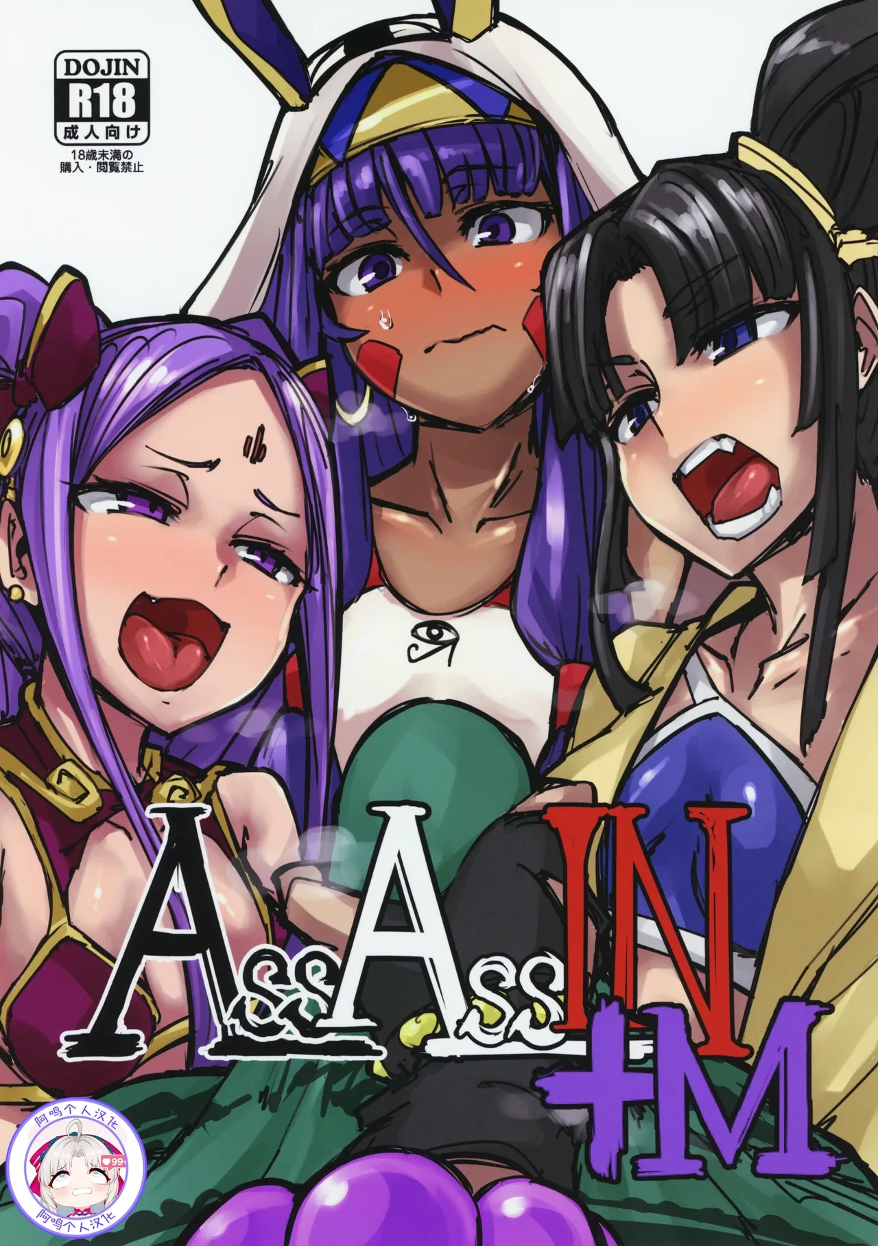 (C95) [K2 Manhole (P)] AssAssIN+M (Fate/Grand Order) [Chinese] [阿鸣个人汉化]