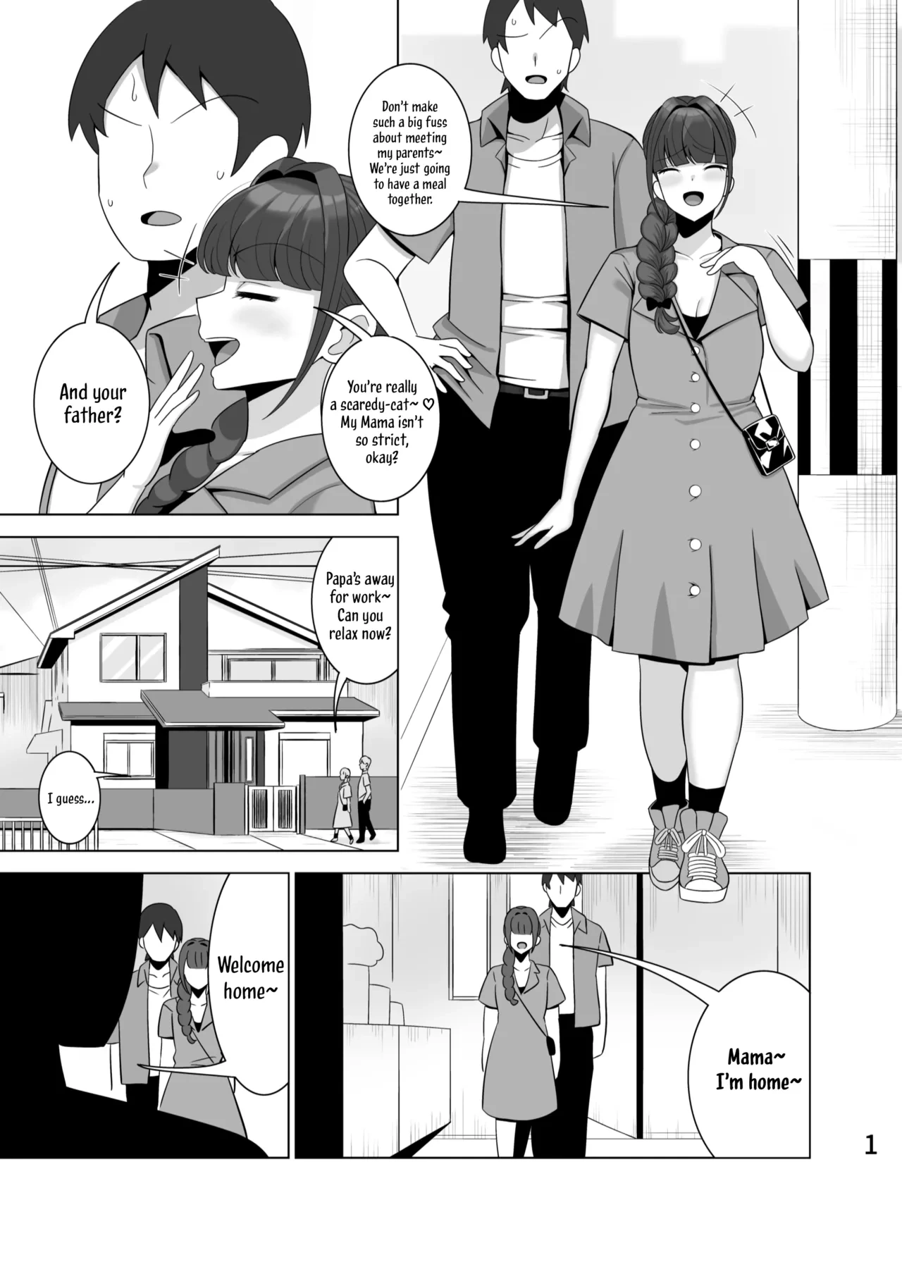[Tokkuni Tokku (Shamidou Maichimonji)] Musume no Kareshi o Netoru Haha | A Mother Who Steals Her Daughter's Boyfriends [English] [Rinruririn]